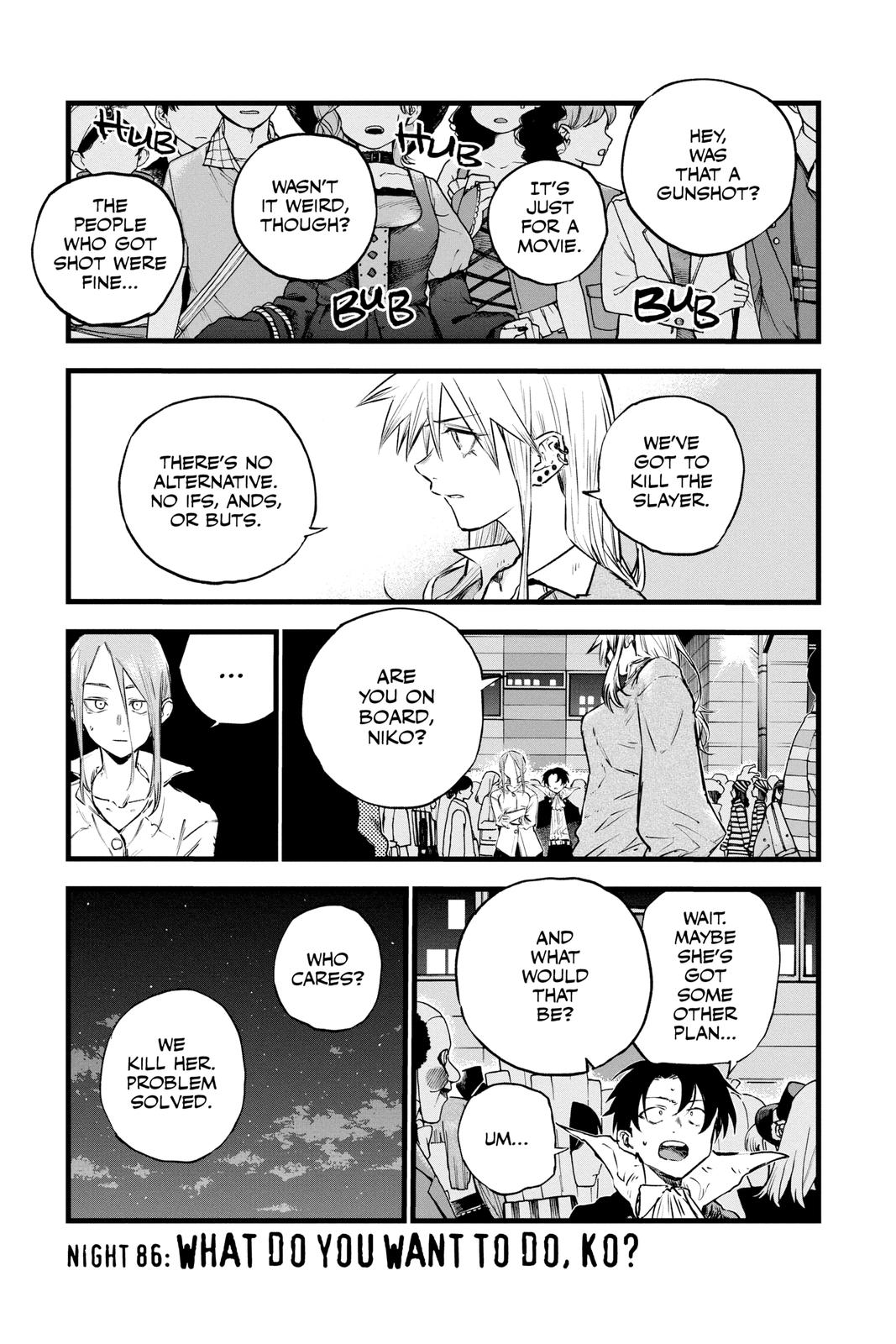 Read Call of the Night Manga Online