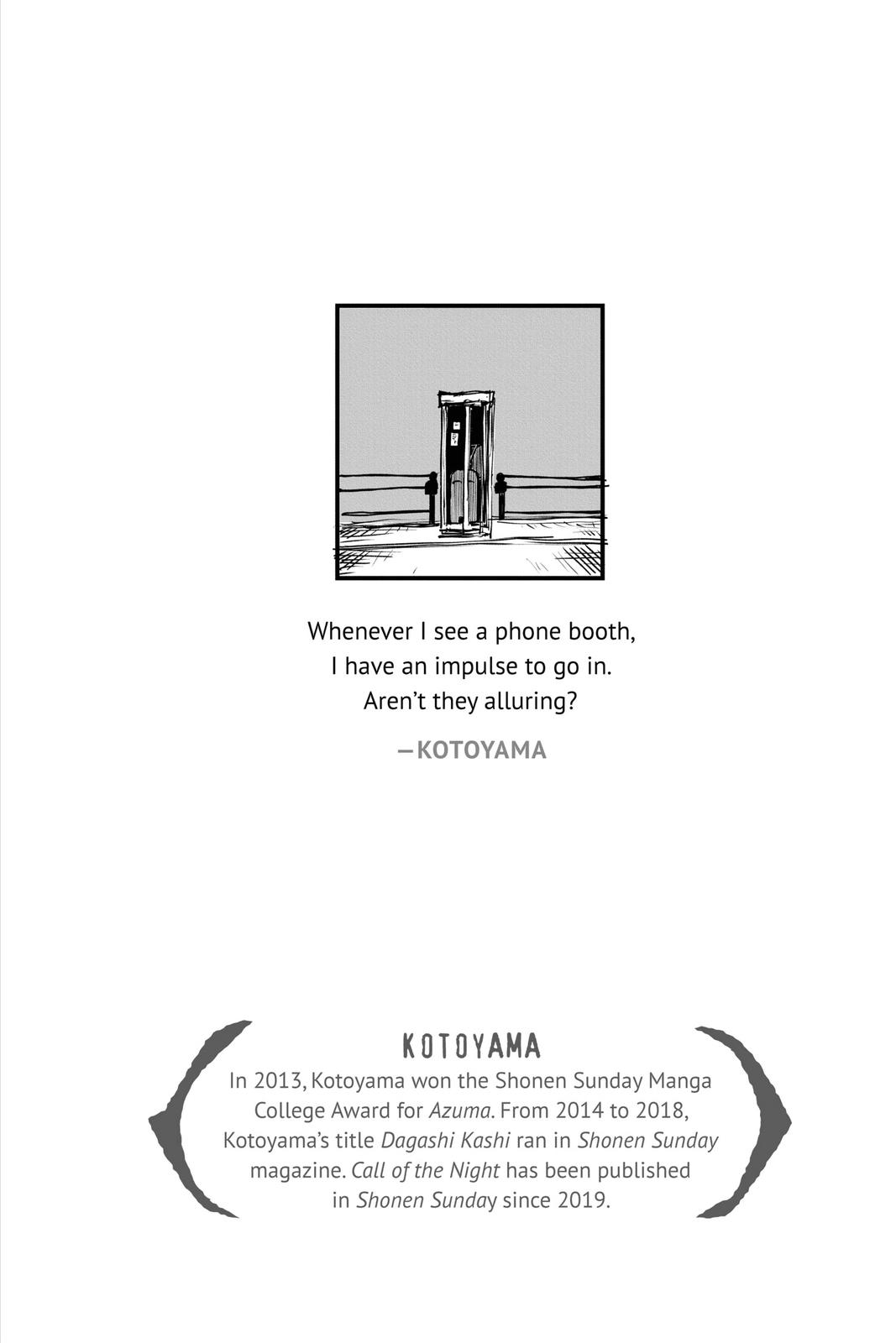 Read Call of the Night Manga Online