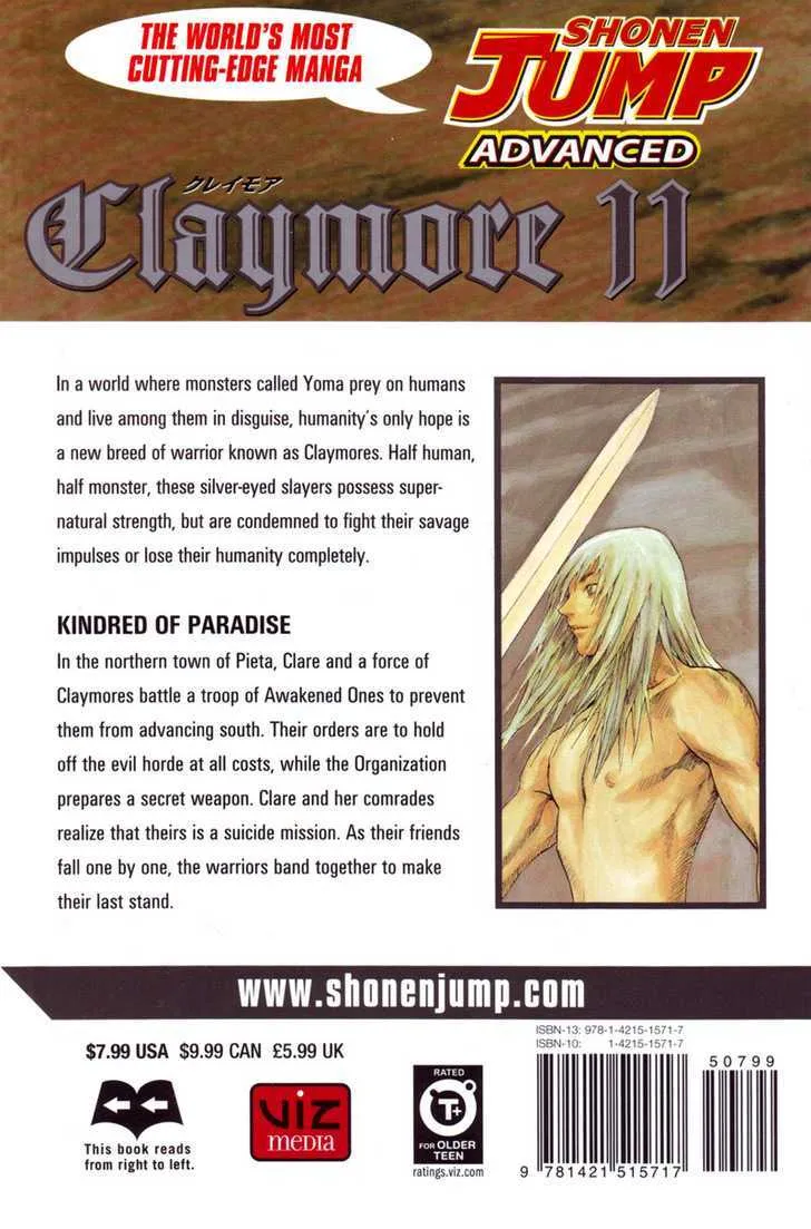 Read Claymore Manga Online