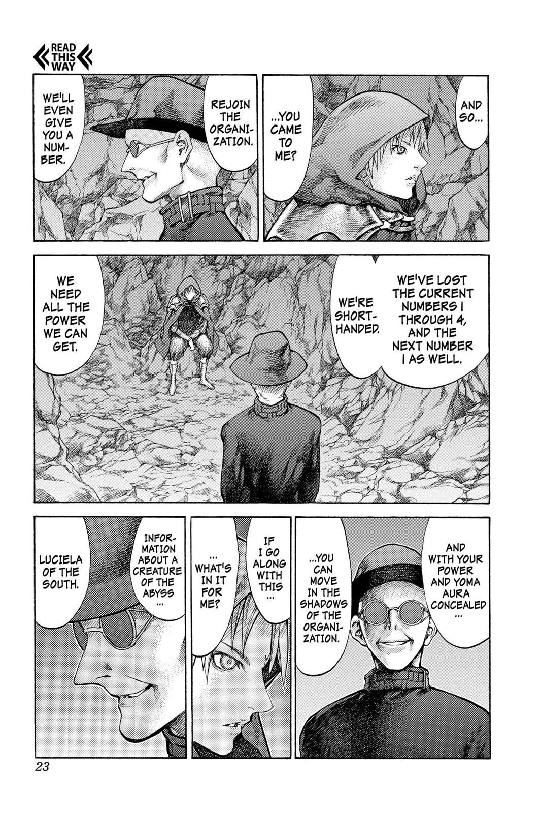 Read Claymore Manga Online