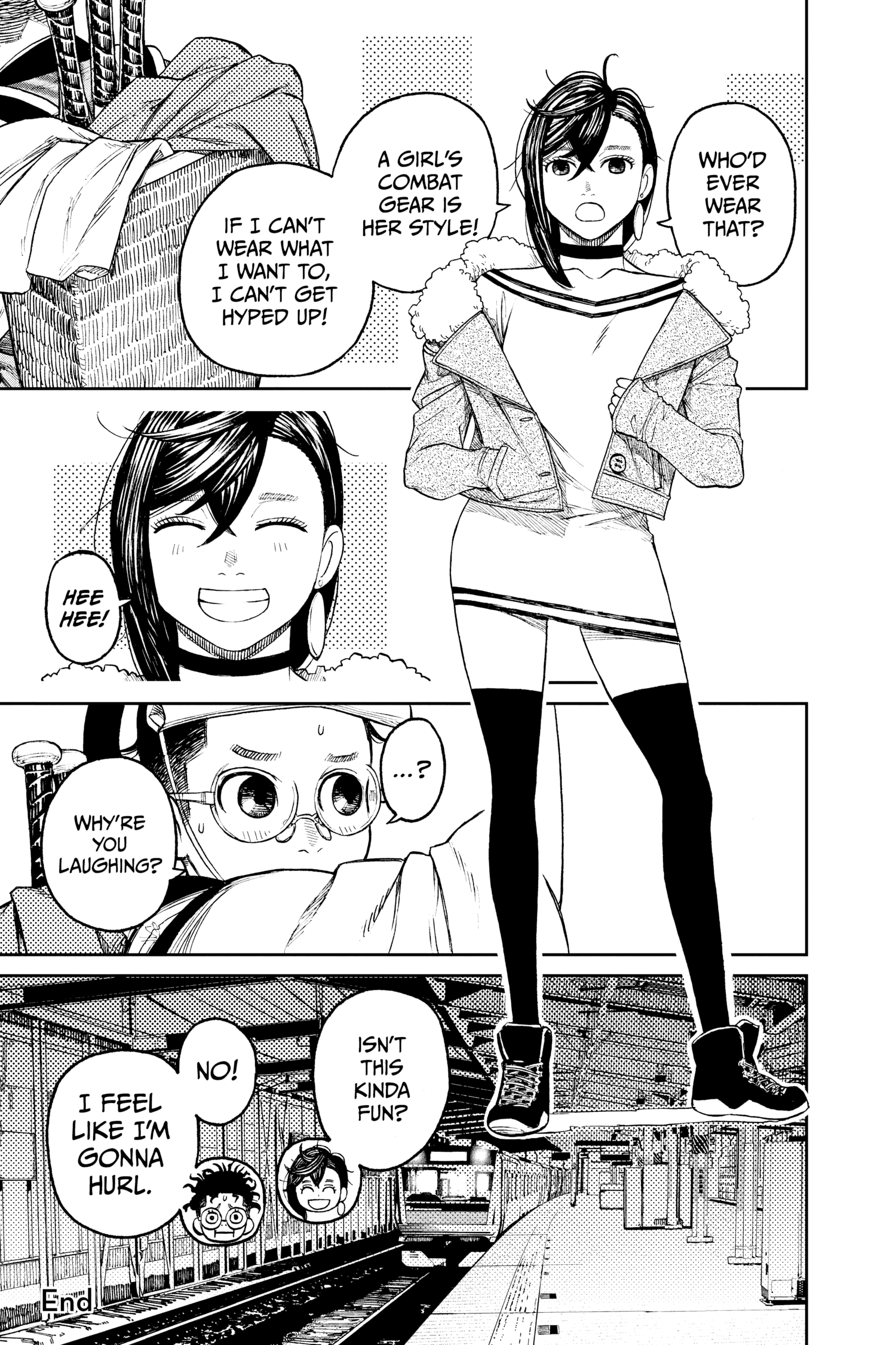 Read Dandadan Manga Online