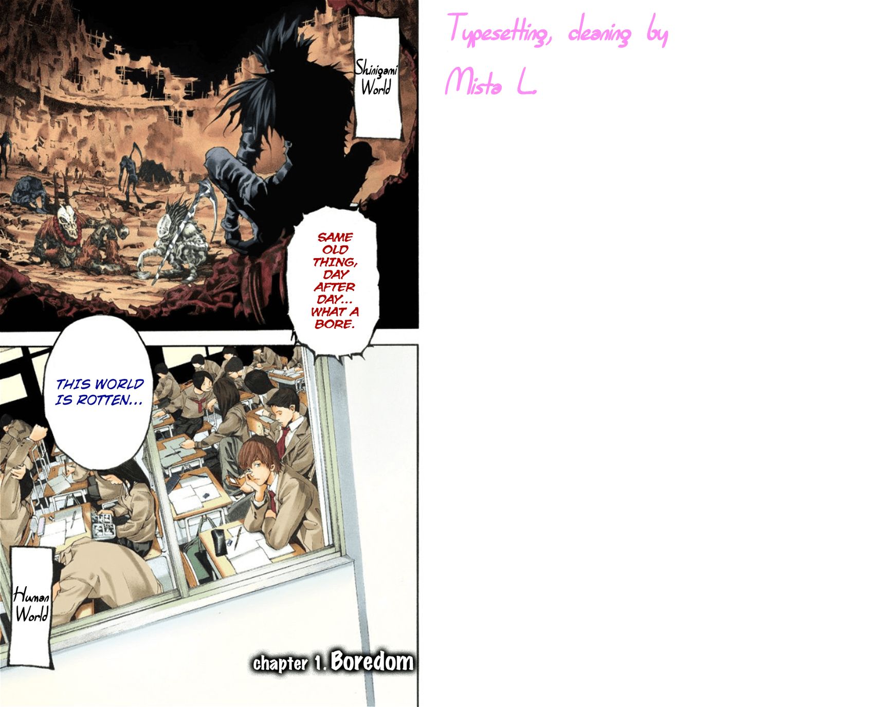 Read Death Note Manga Online