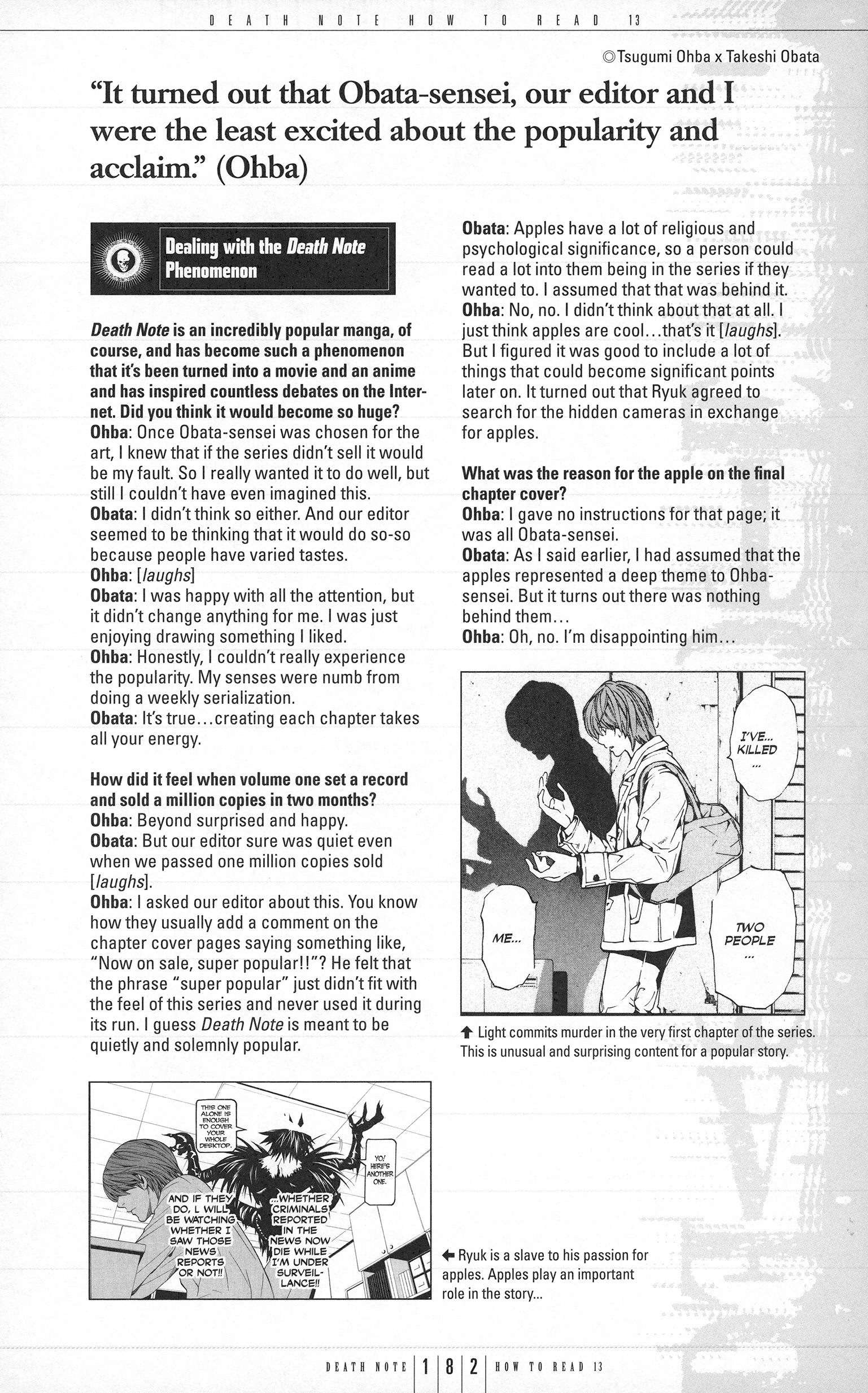 Read Death Note Manga Online
