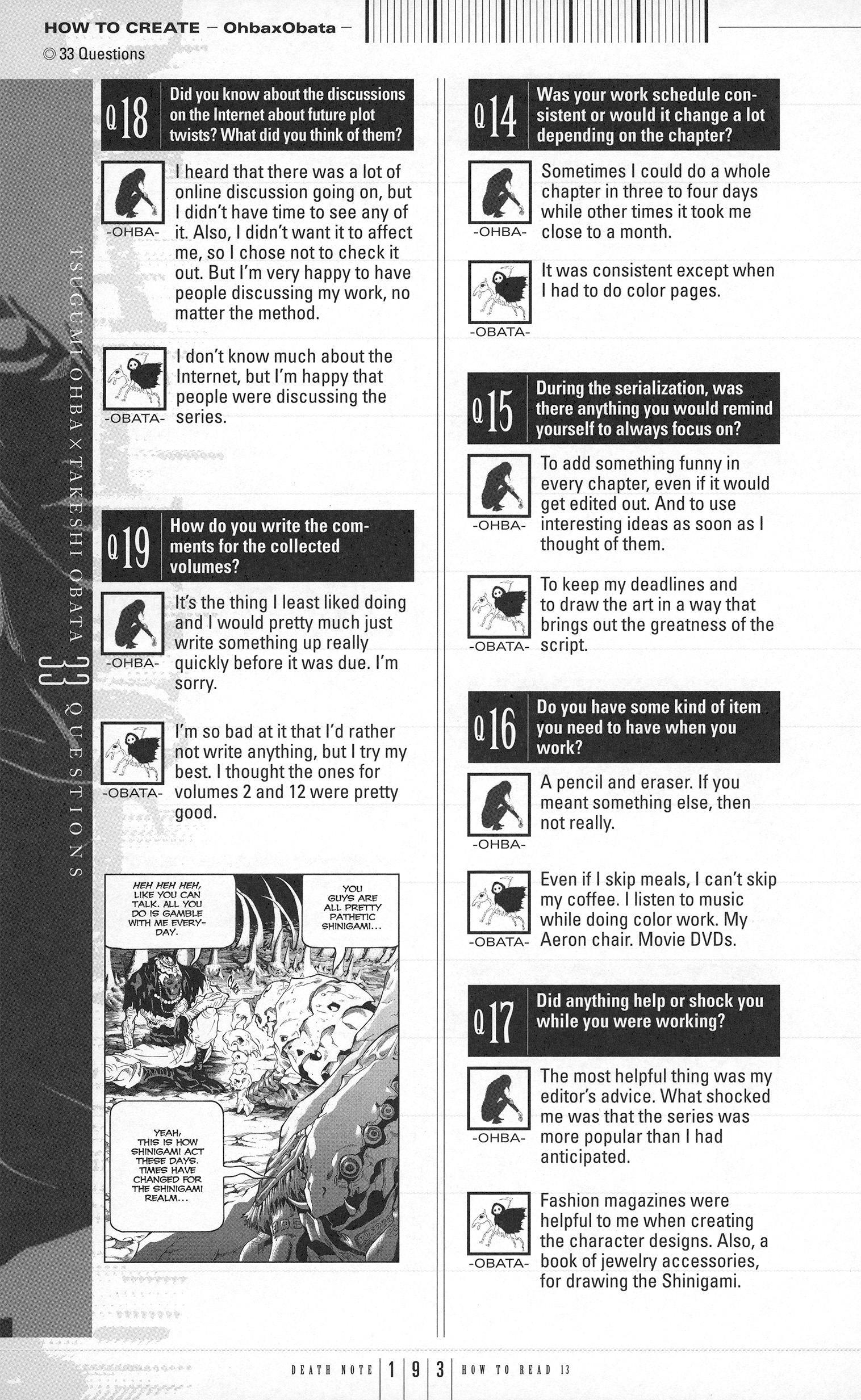 Read Death Note Manga Online