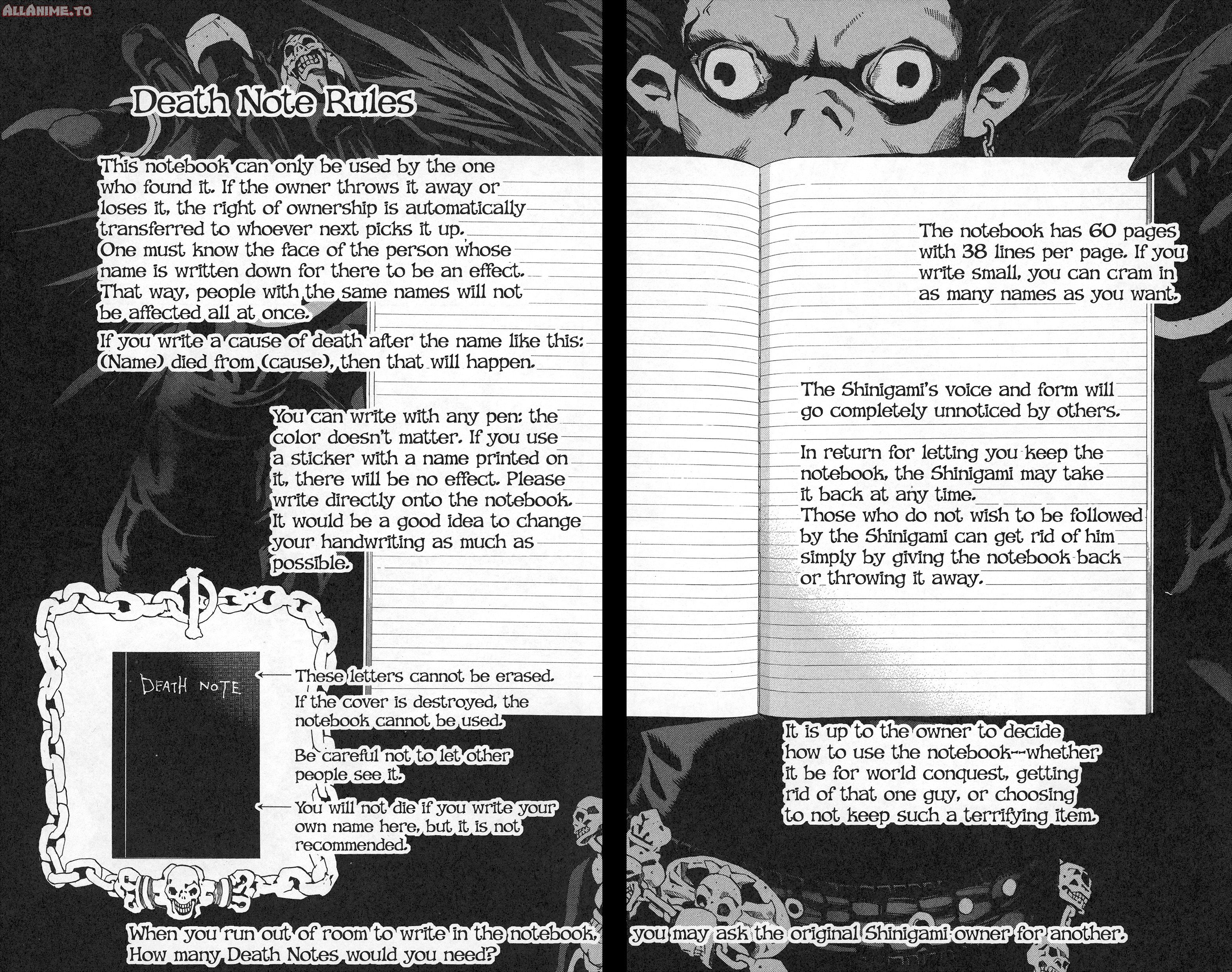 Read Death Note Manga Online