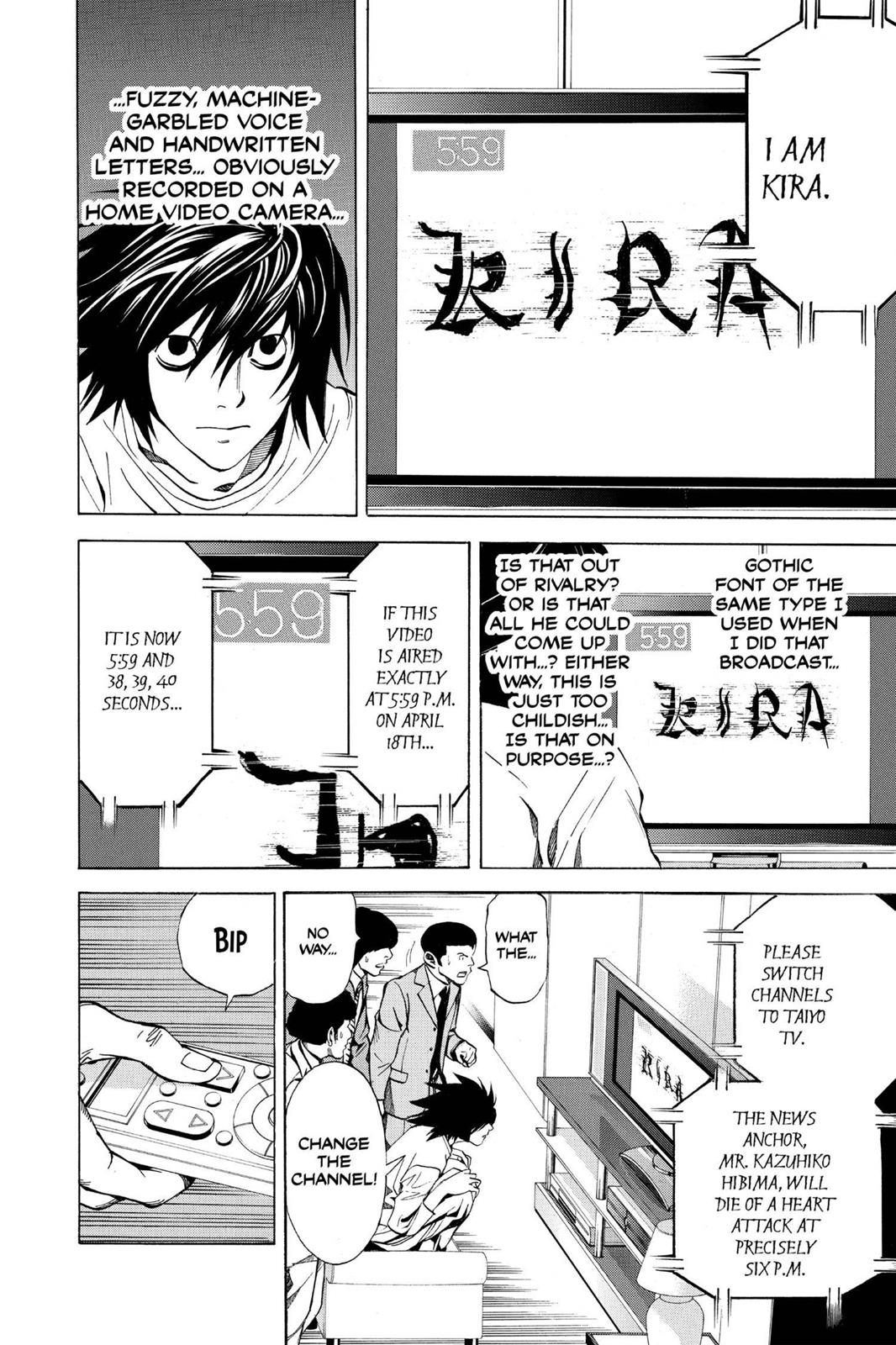 Read Death Note Manga Online