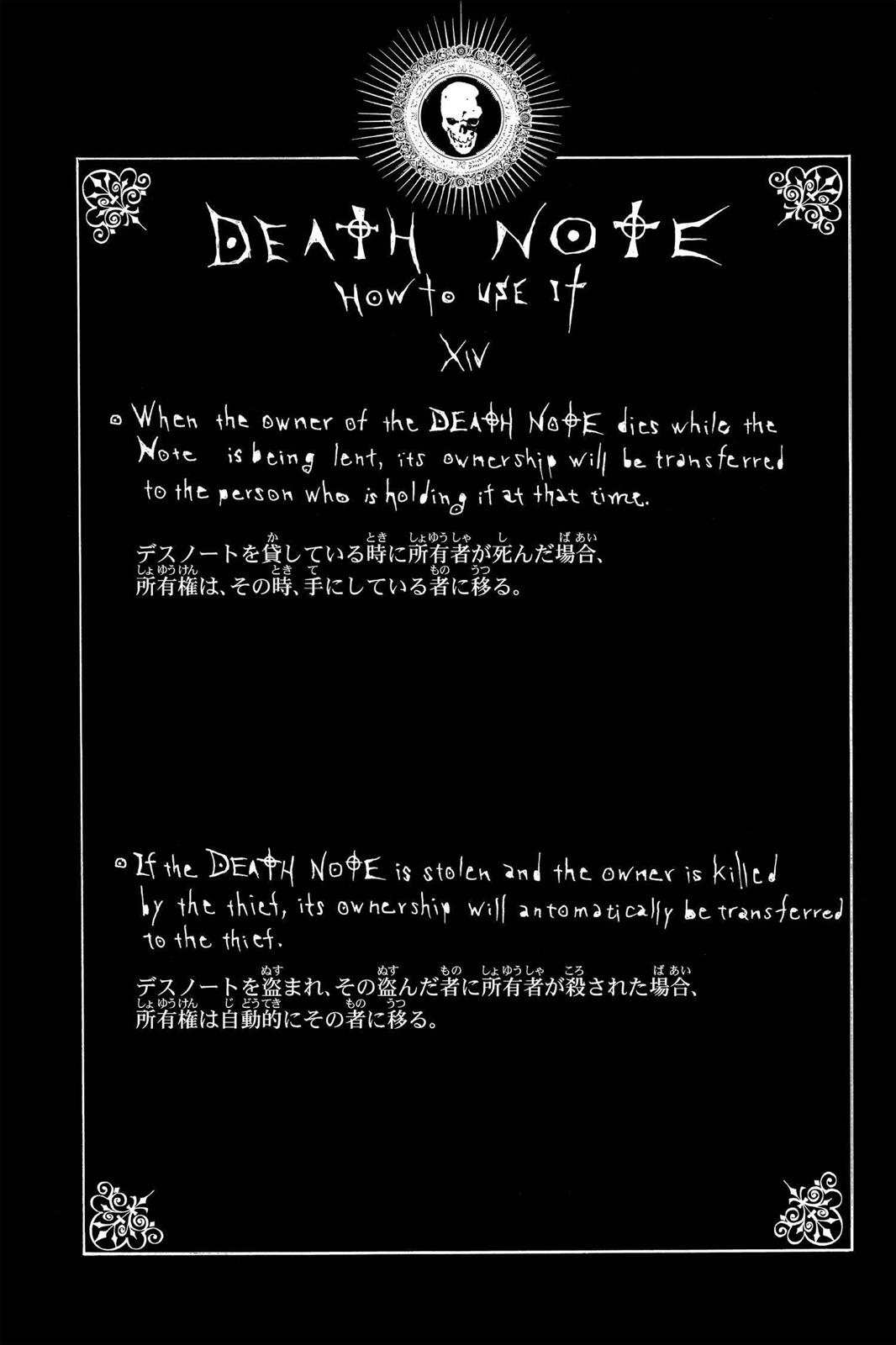 Read Death Note Manga Online