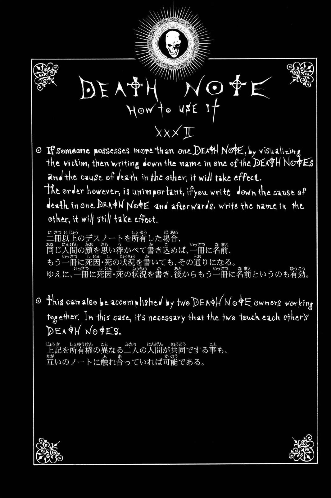 Read Death Note Manga Online