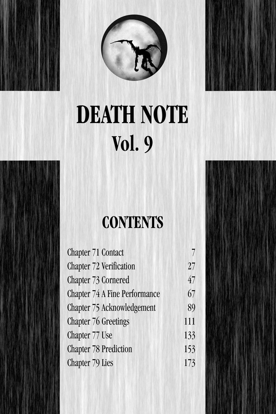 Read Death Note Manga Online