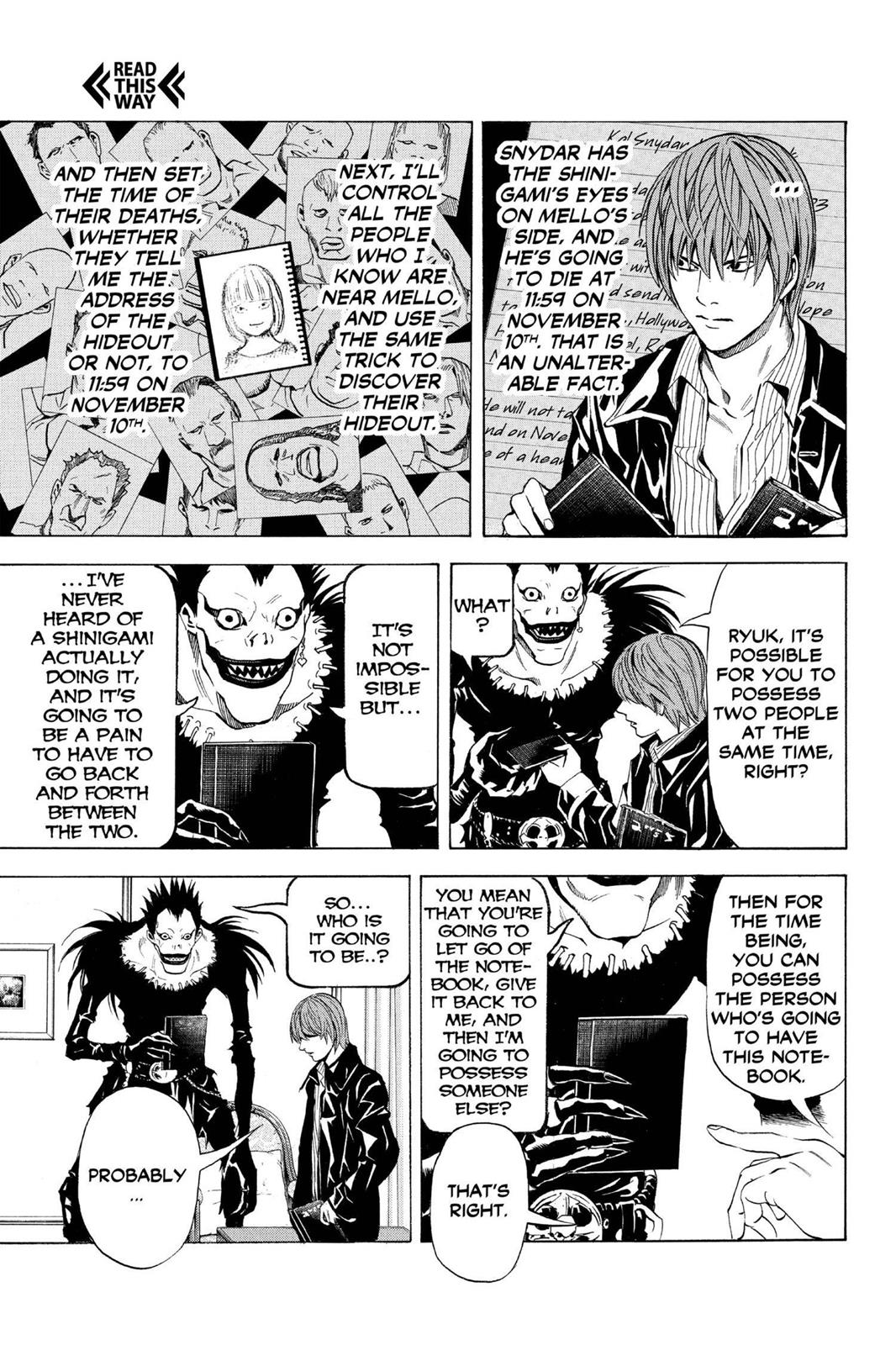Read Death Note Manga Online