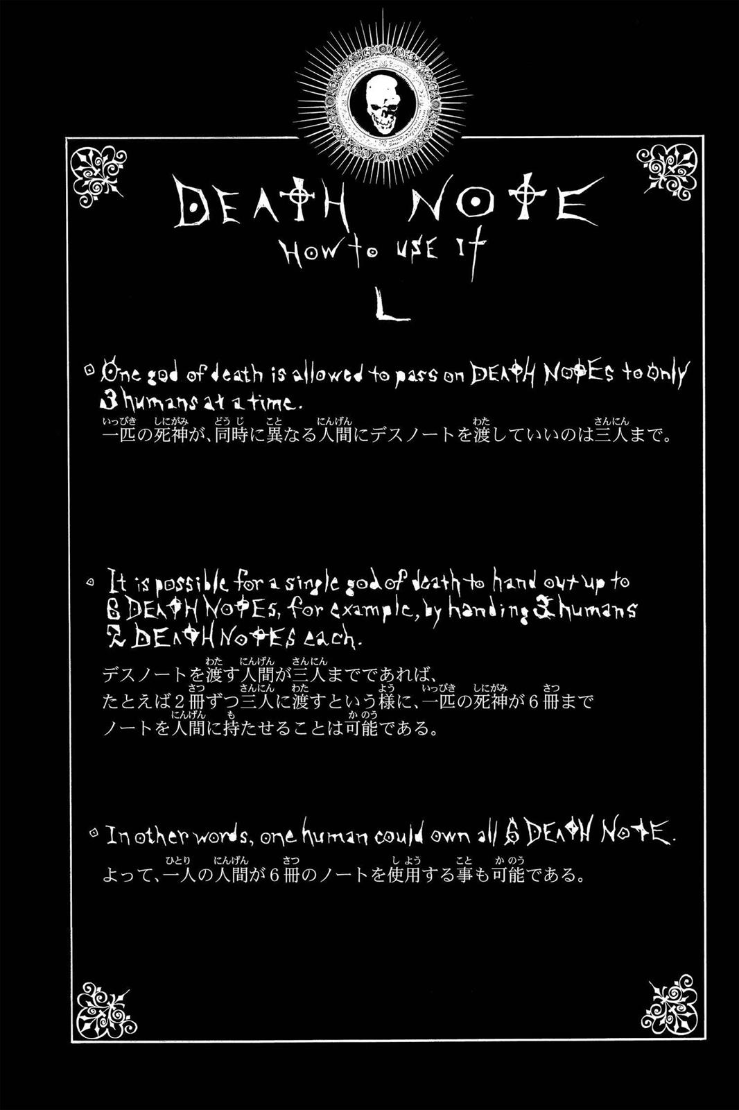 Read Death Note Manga Online