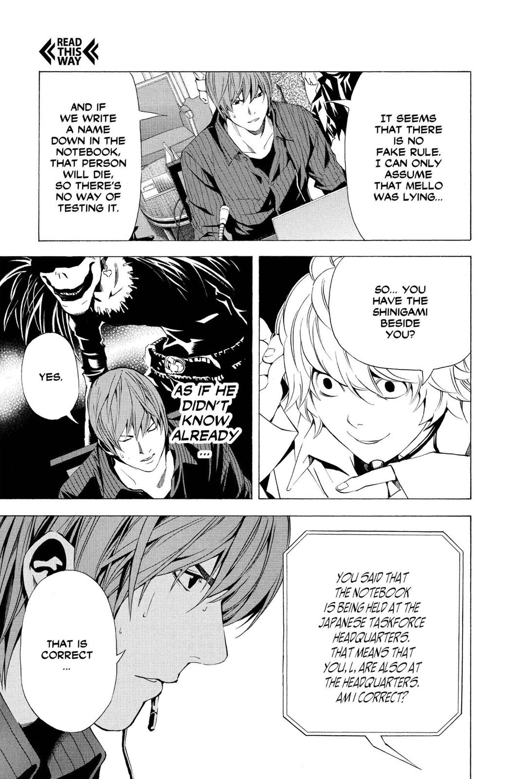 Read Death Note Manga Online