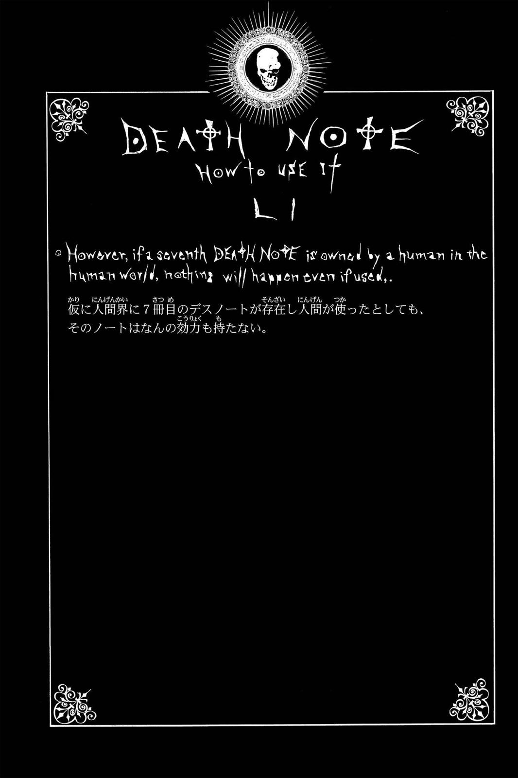 Read Death Note Manga Online