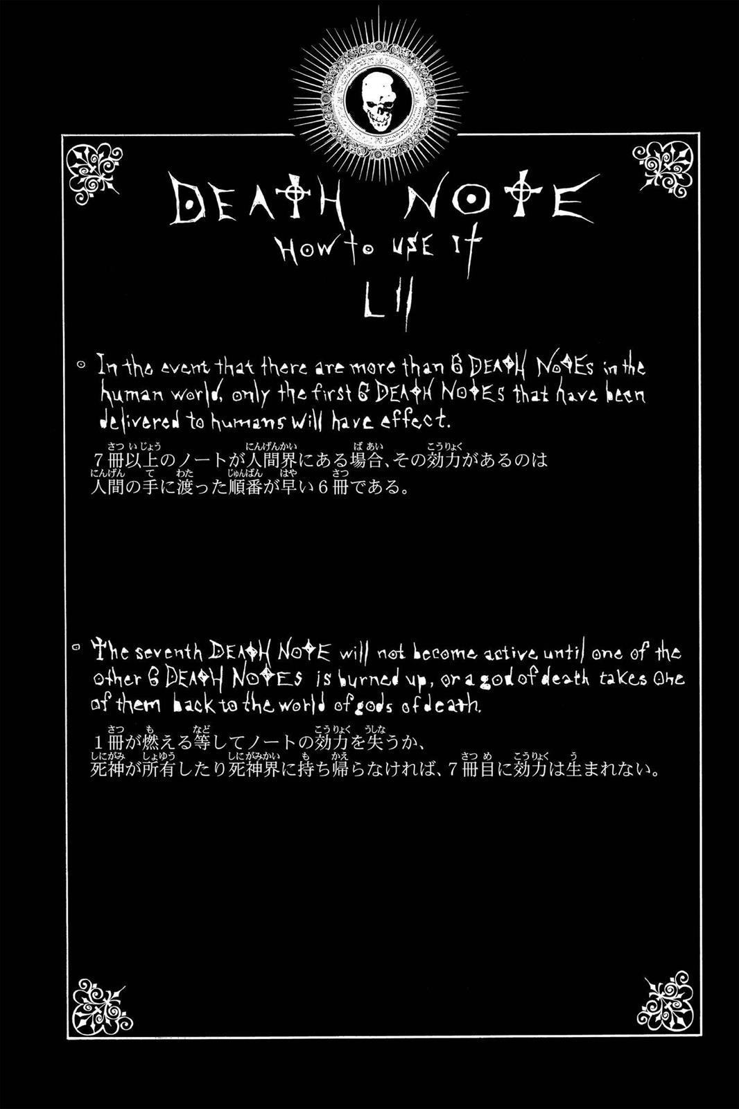 Read Death Note Manga Online