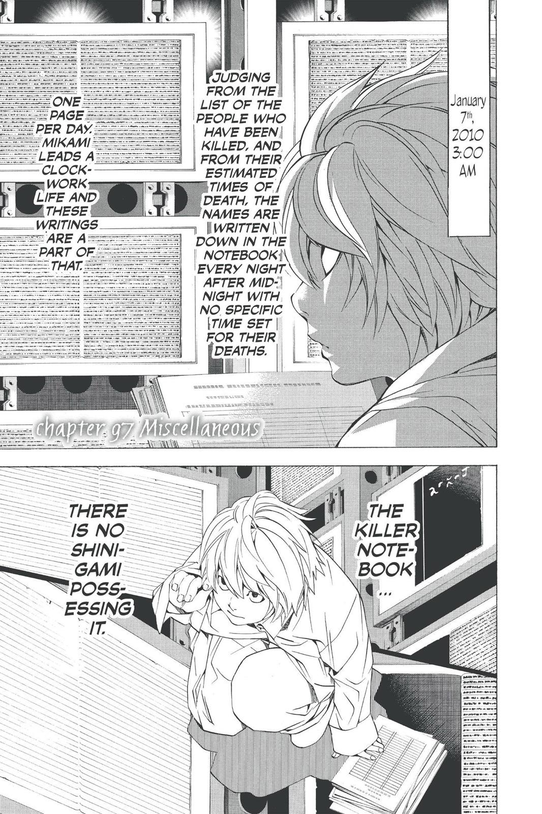 Read Death Note Manga Online