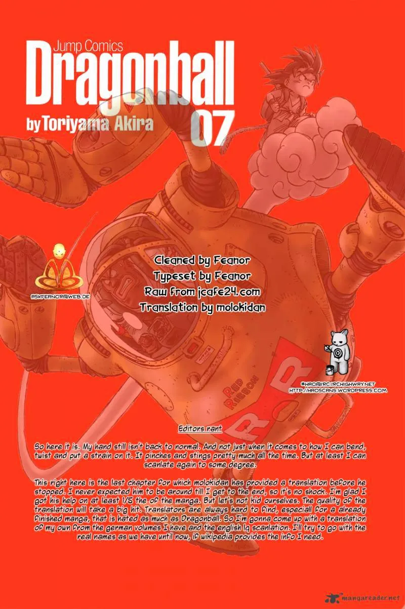 Read Dragon Ball Manga Online