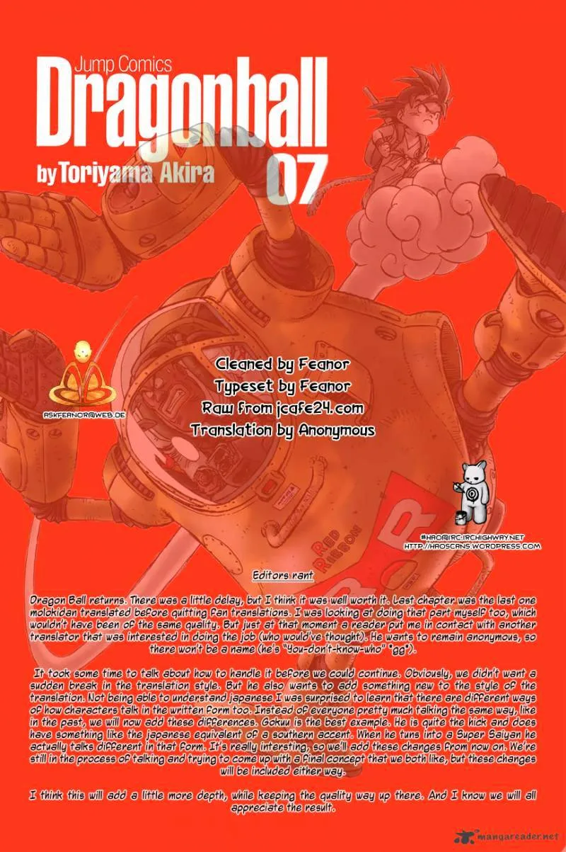 Read Dragon Ball Manga Online