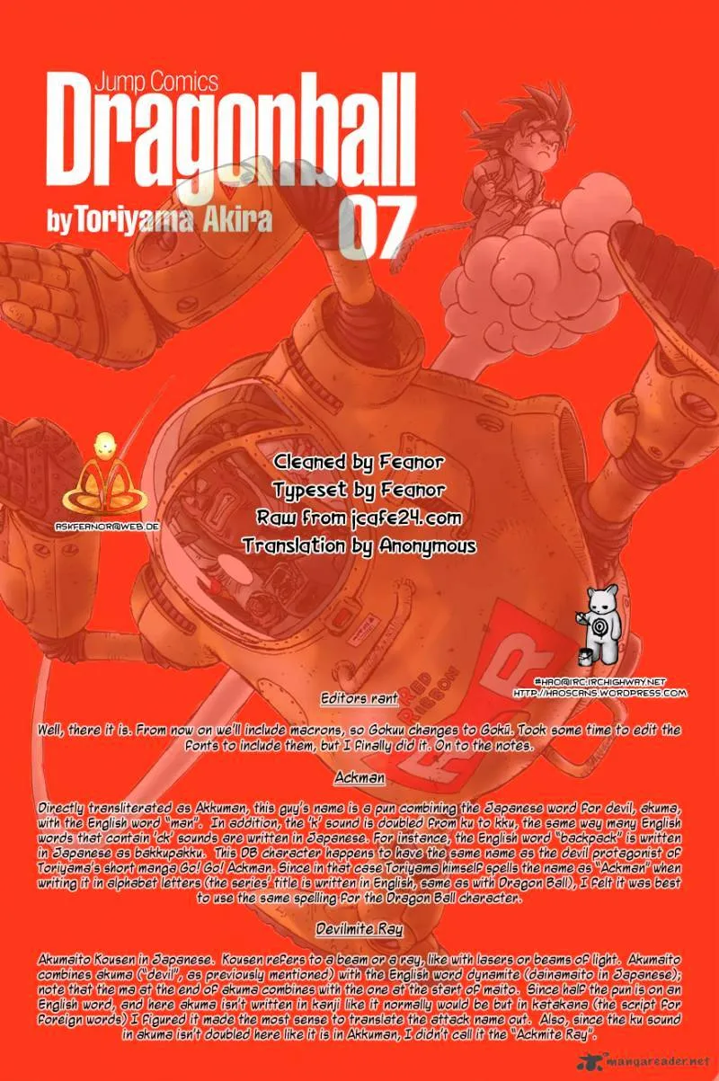 Read Dragon Ball Manga Online