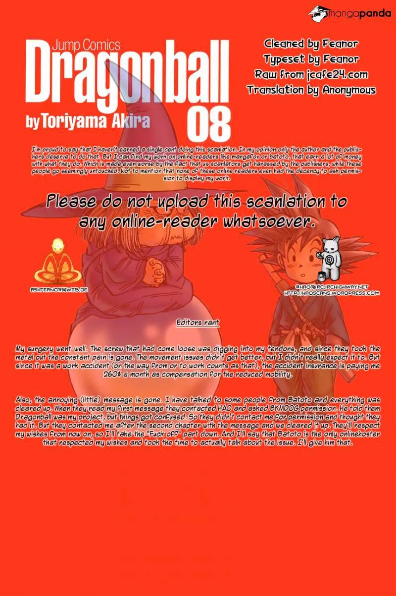Read Dragon Ball Manga Online