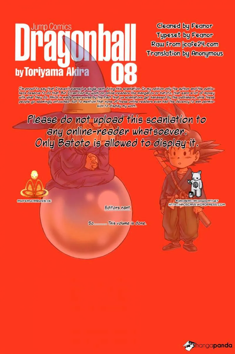 Read Dragon Ball Manga Online