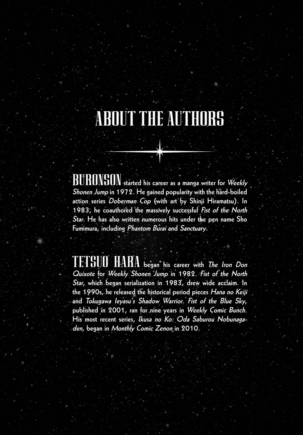 Read Fist of the North Star Manga Online