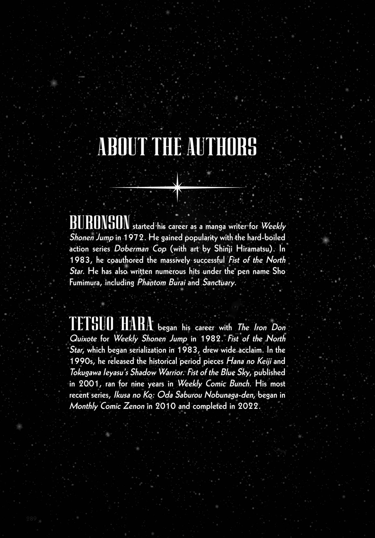 Read Fist of the North Star Manga Online