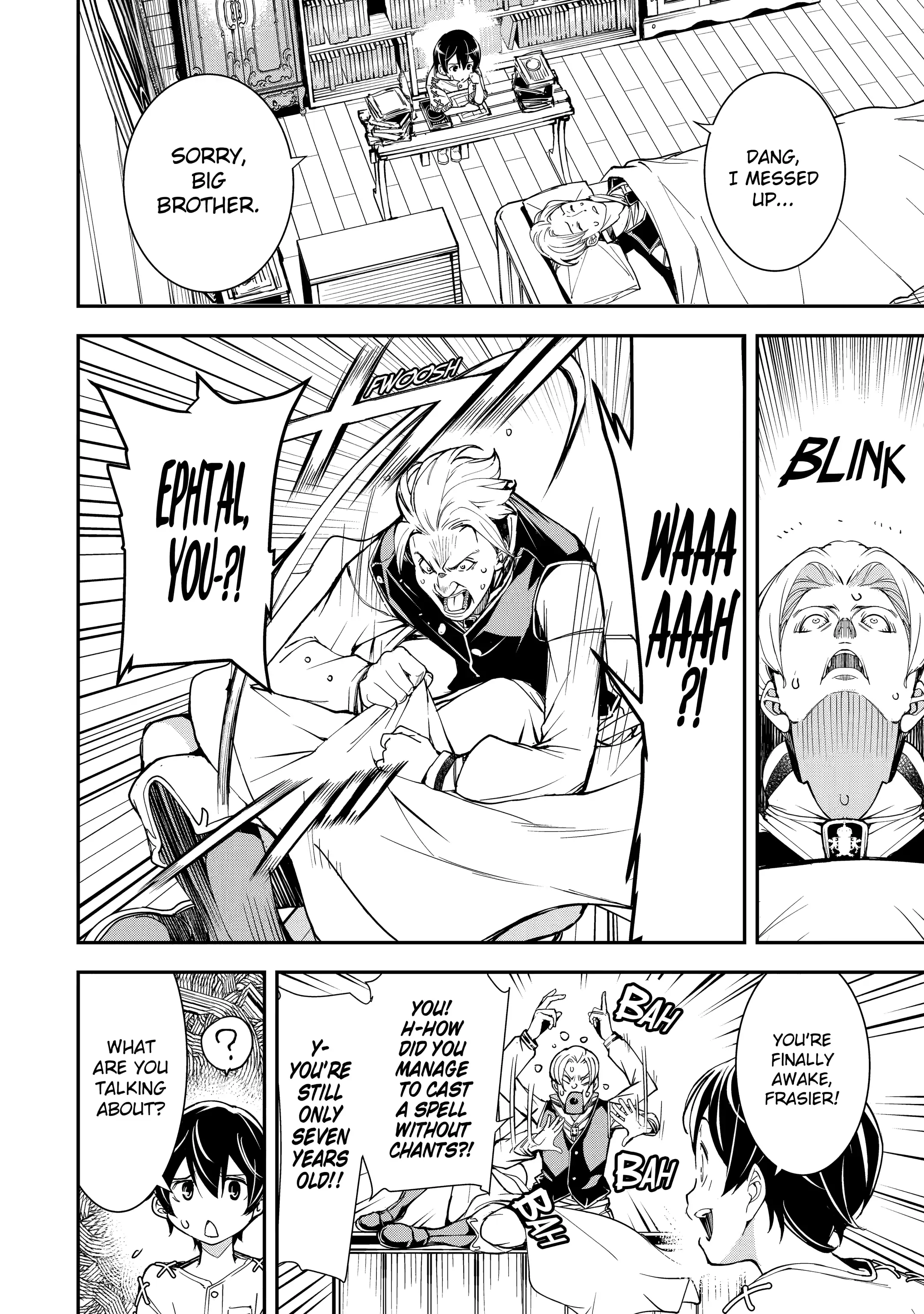 Read From Overshadowed to Overpowered Second Reincarnation of a Talentless Sage Manga Online