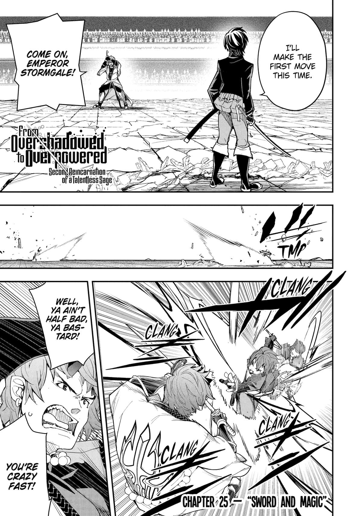 Read From Overshadowed to Overpowered Second Reincarnation of a Talentless Sage Manga Online