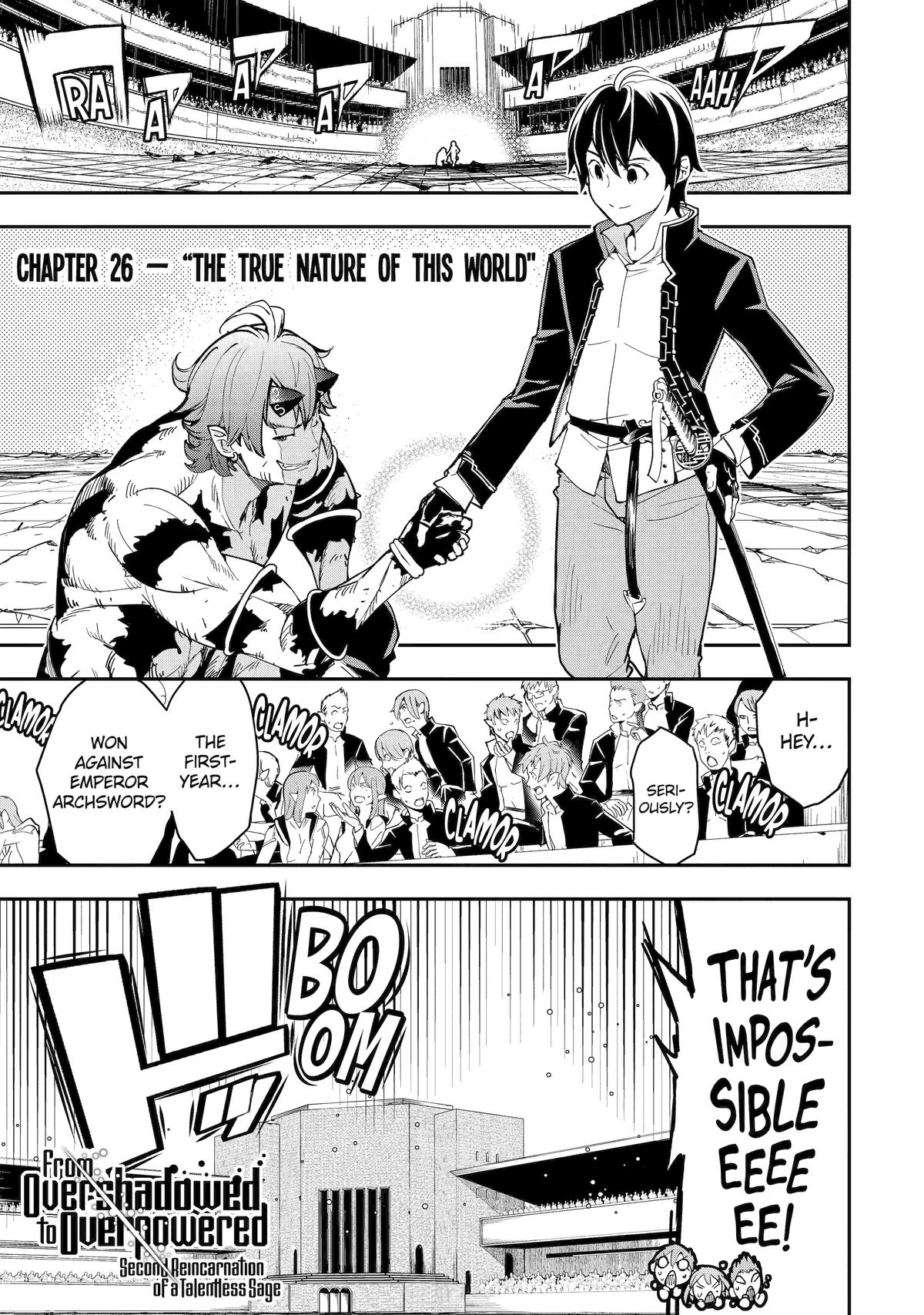 Read From Overshadowed to Overpowered Second Reincarnation of a Talentless Sage Manga Online