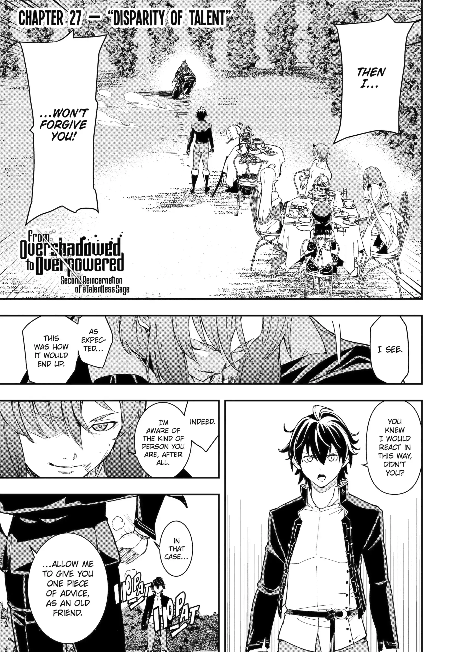 Read From Overshadowed to Overpowered Second Reincarnation of a Talentless Sage Manga Online
