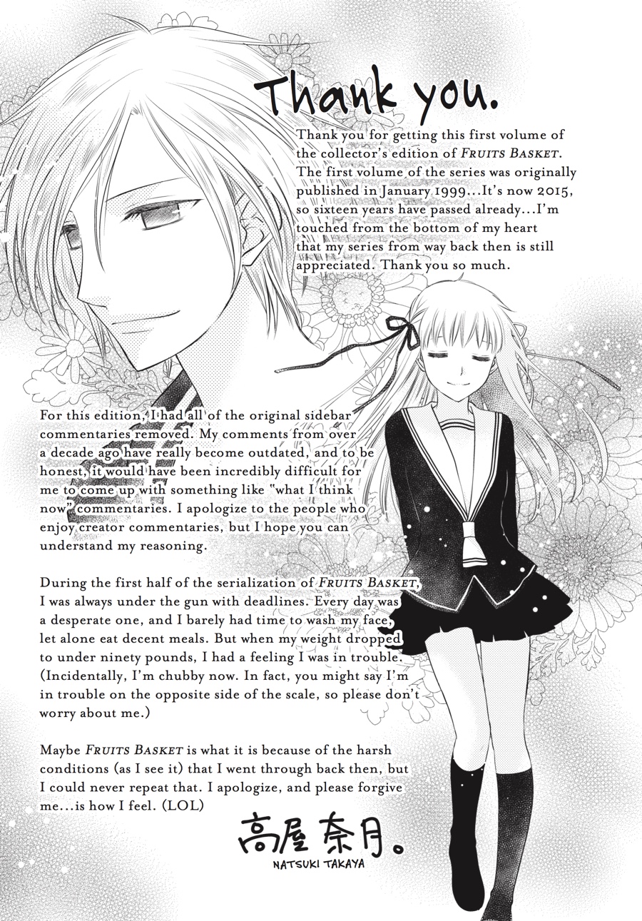Read Fruits Basket Manga Online