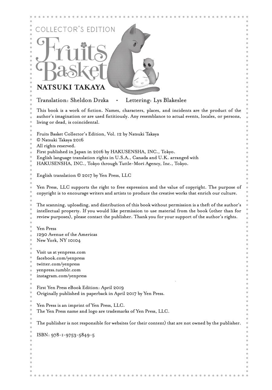 Read Fruits Basket Manga Online