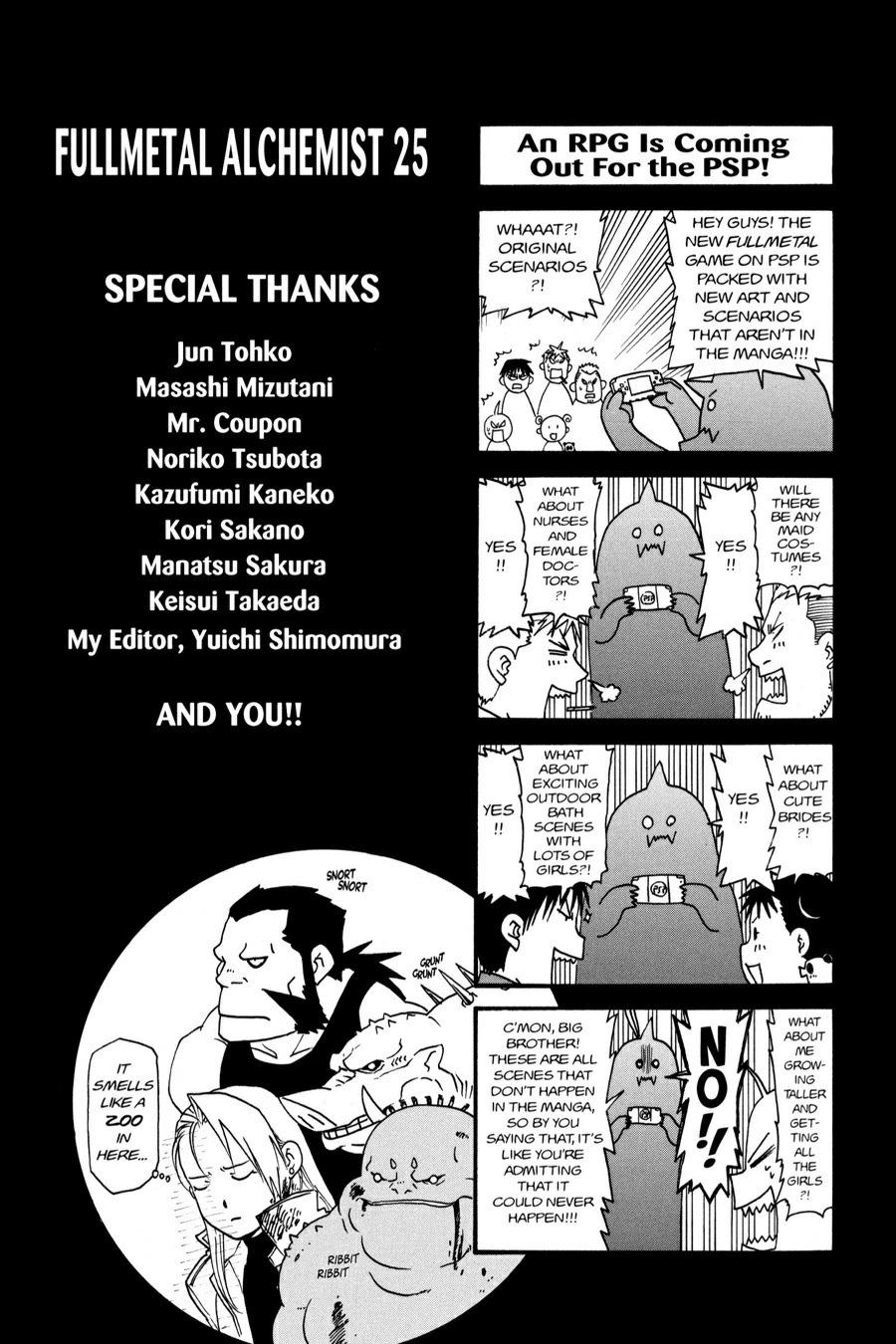Read Fullmetal Alchemist Manga Online