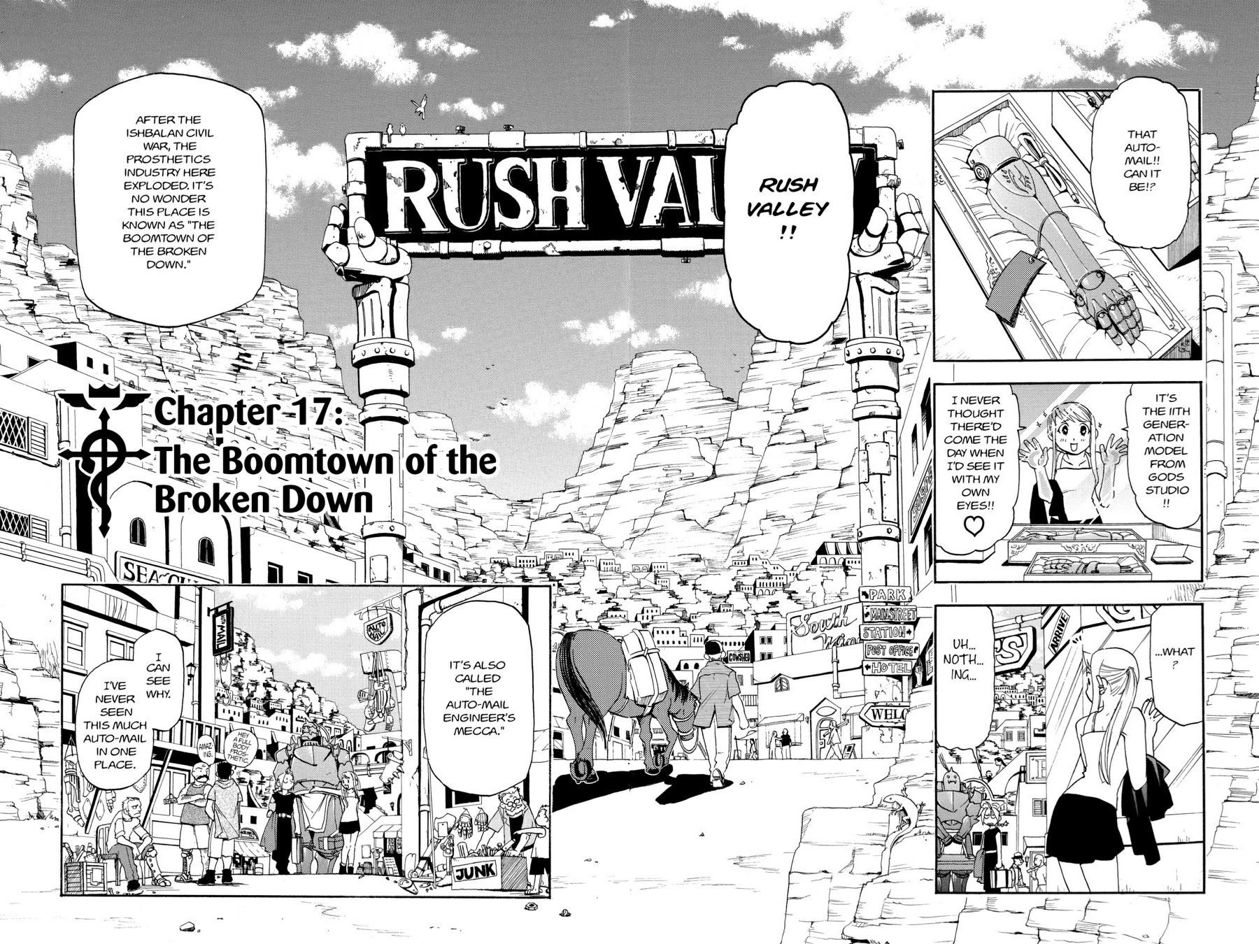 Read Fullmetal Alchemist Manga Online