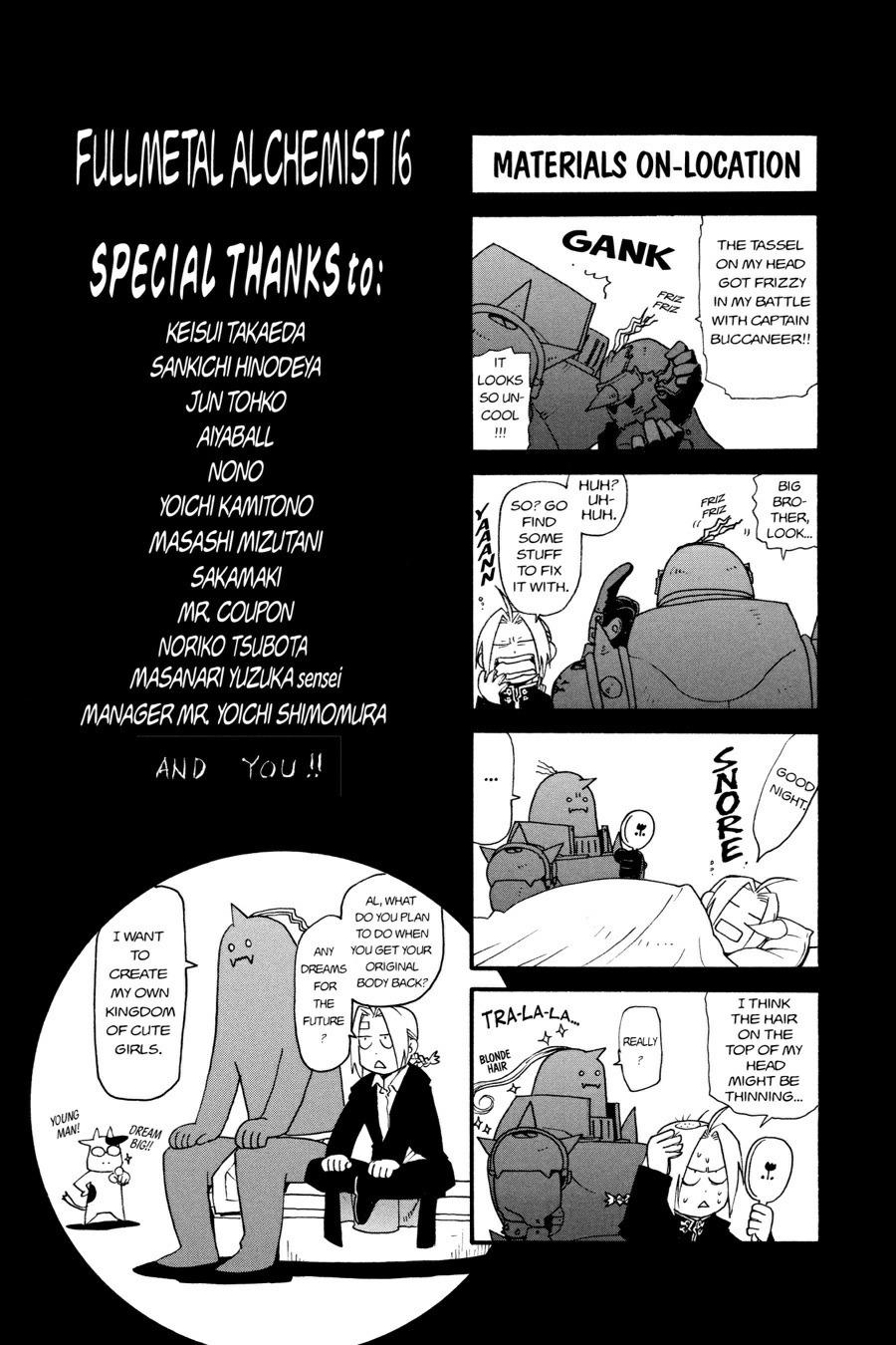 Read Fullmetal Alchemist Manga Online