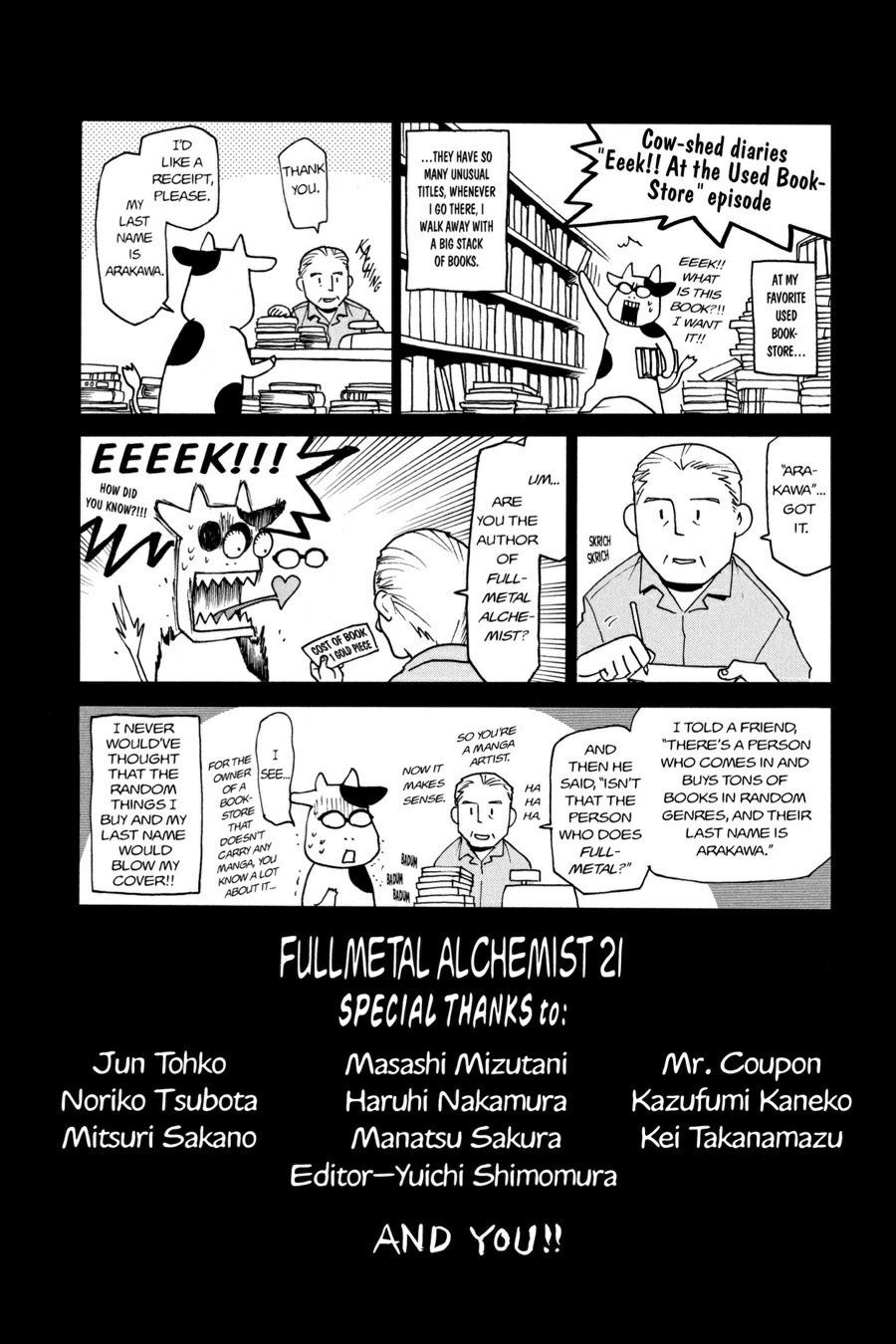 Read Fullmetal Alchemist Manga Online