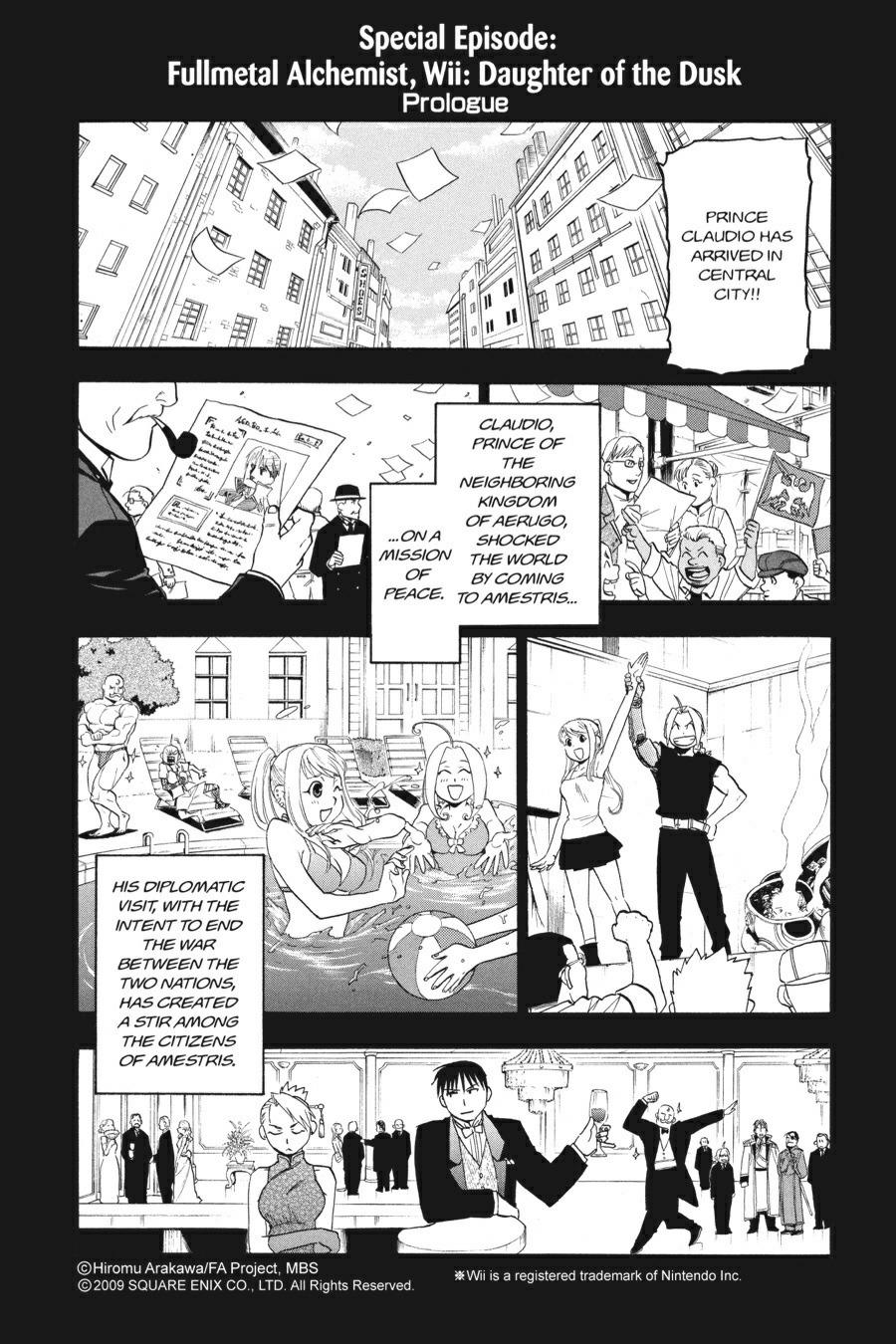 Read Fullmetal Alchemist Manga Online