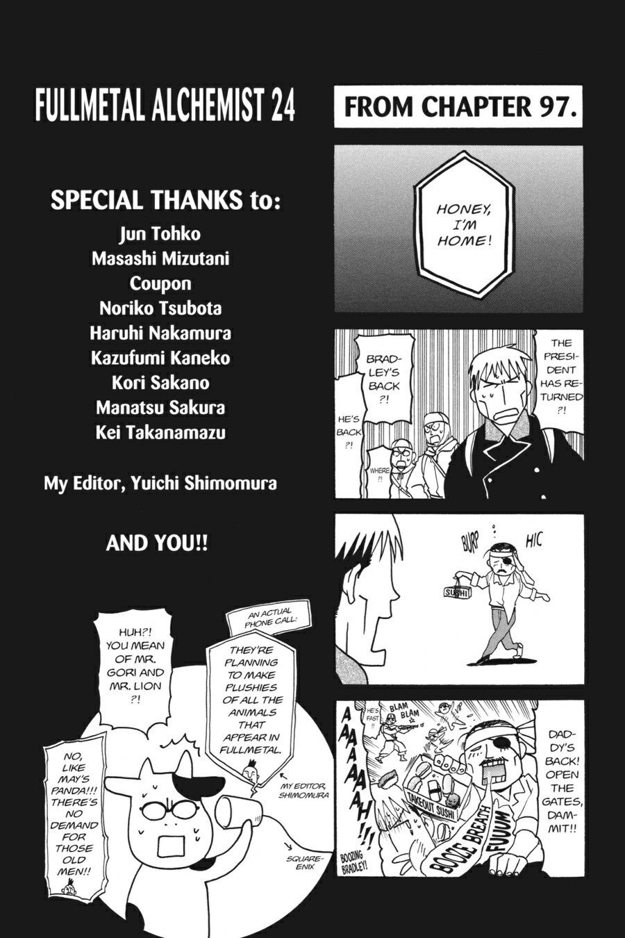 Read Fullmetal Alchemist Manga Online