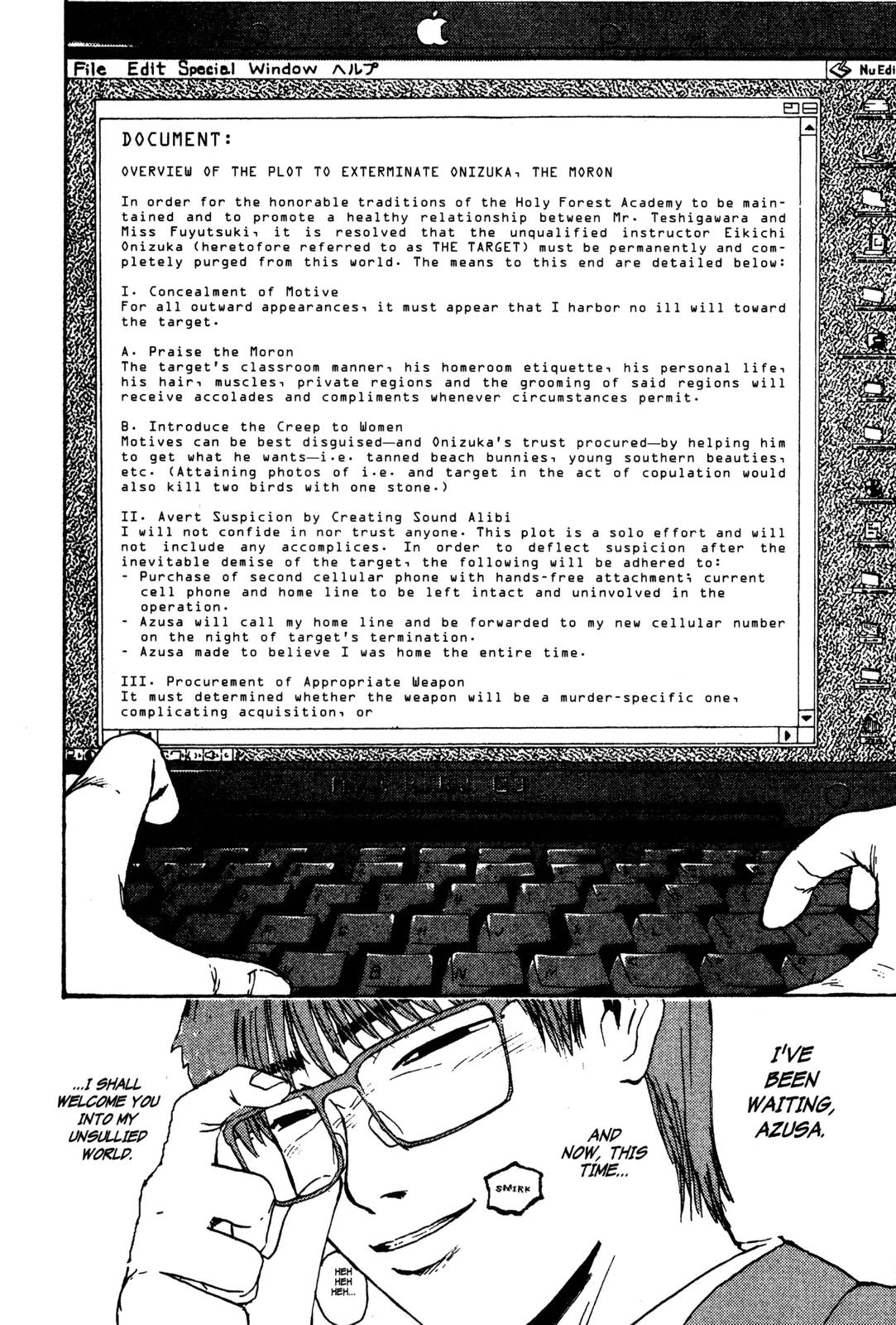 Read GTO - Great Teacher Onizuka Manga Online