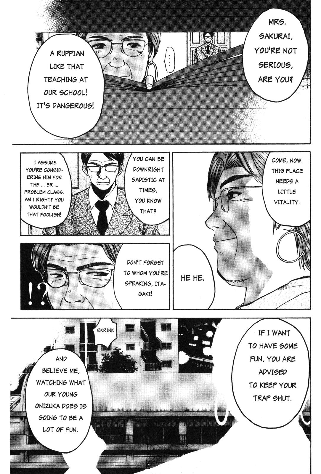Read GTO - Great Teacher Onizuka Manga Online