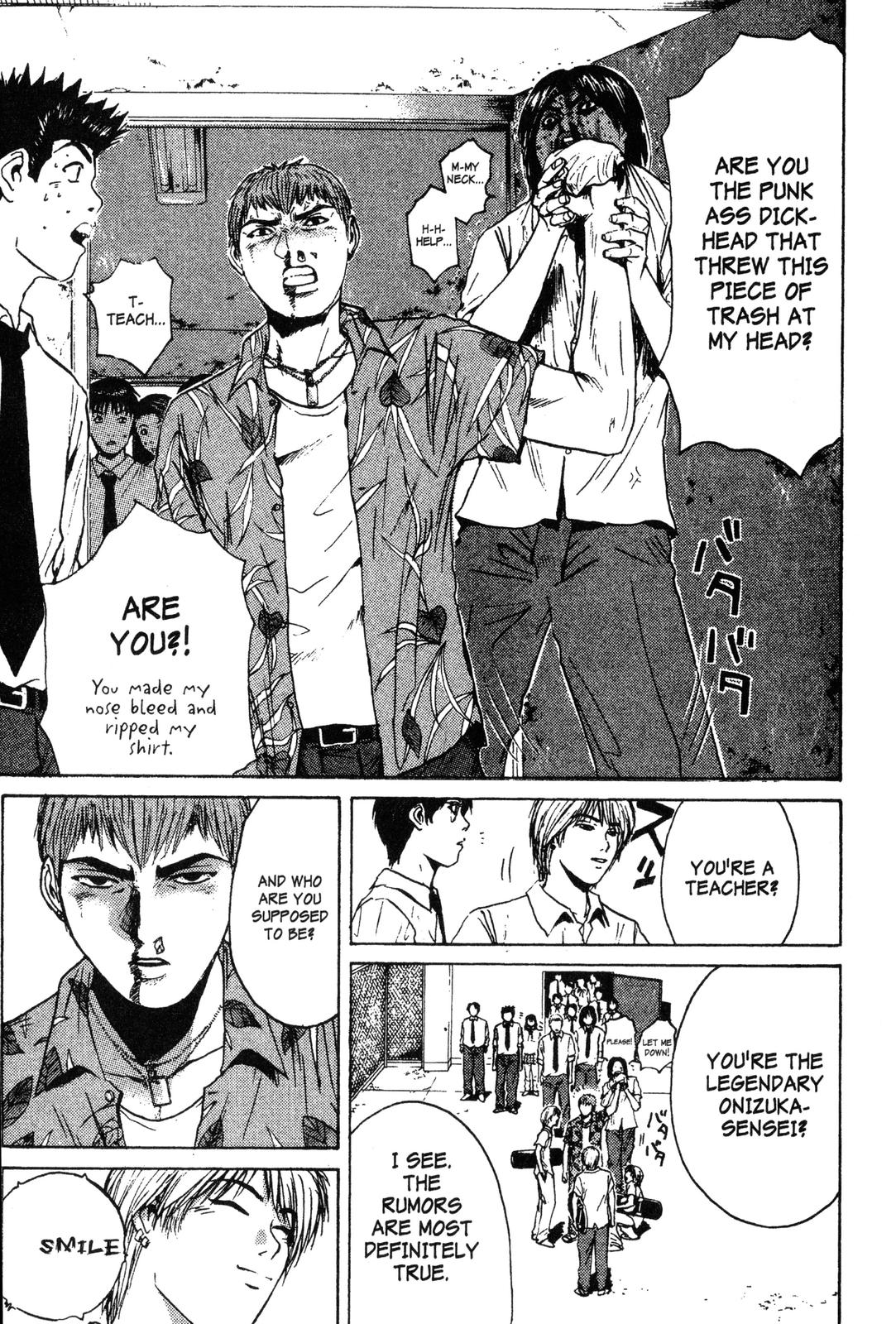 Read GTO - Great Teacher Onizuka Manga Online