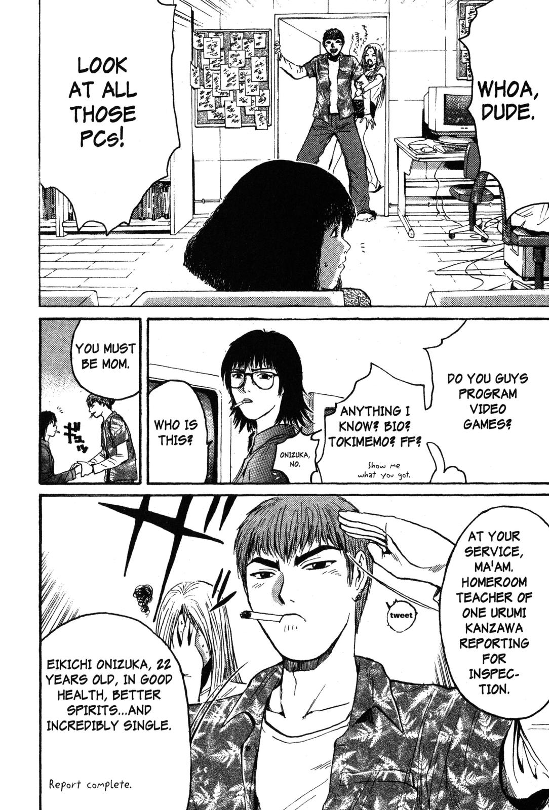 Read GTO - Great Teacher Onizuka Manga Online