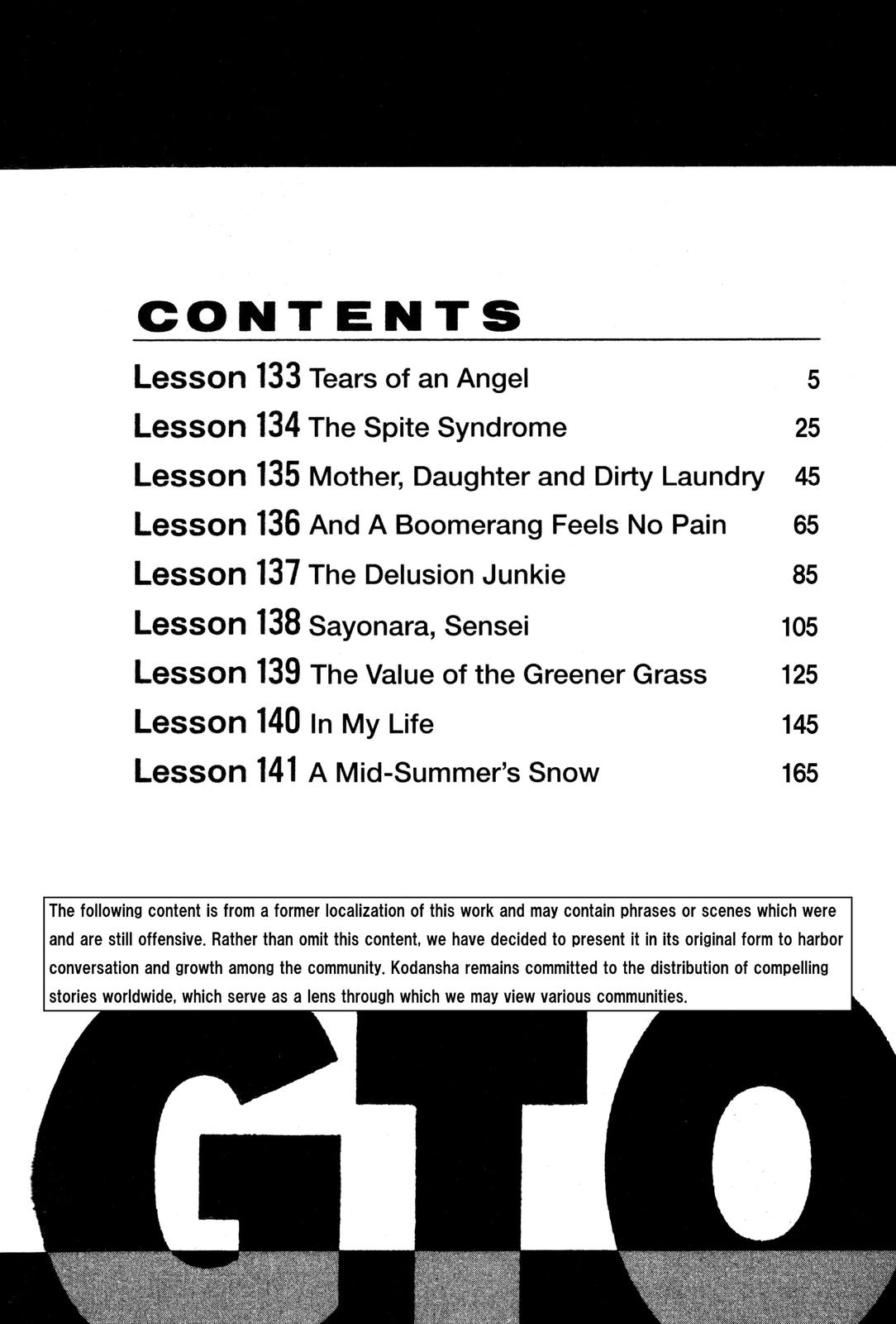 Read GTO - Great Teacher Onizuka Manga Online