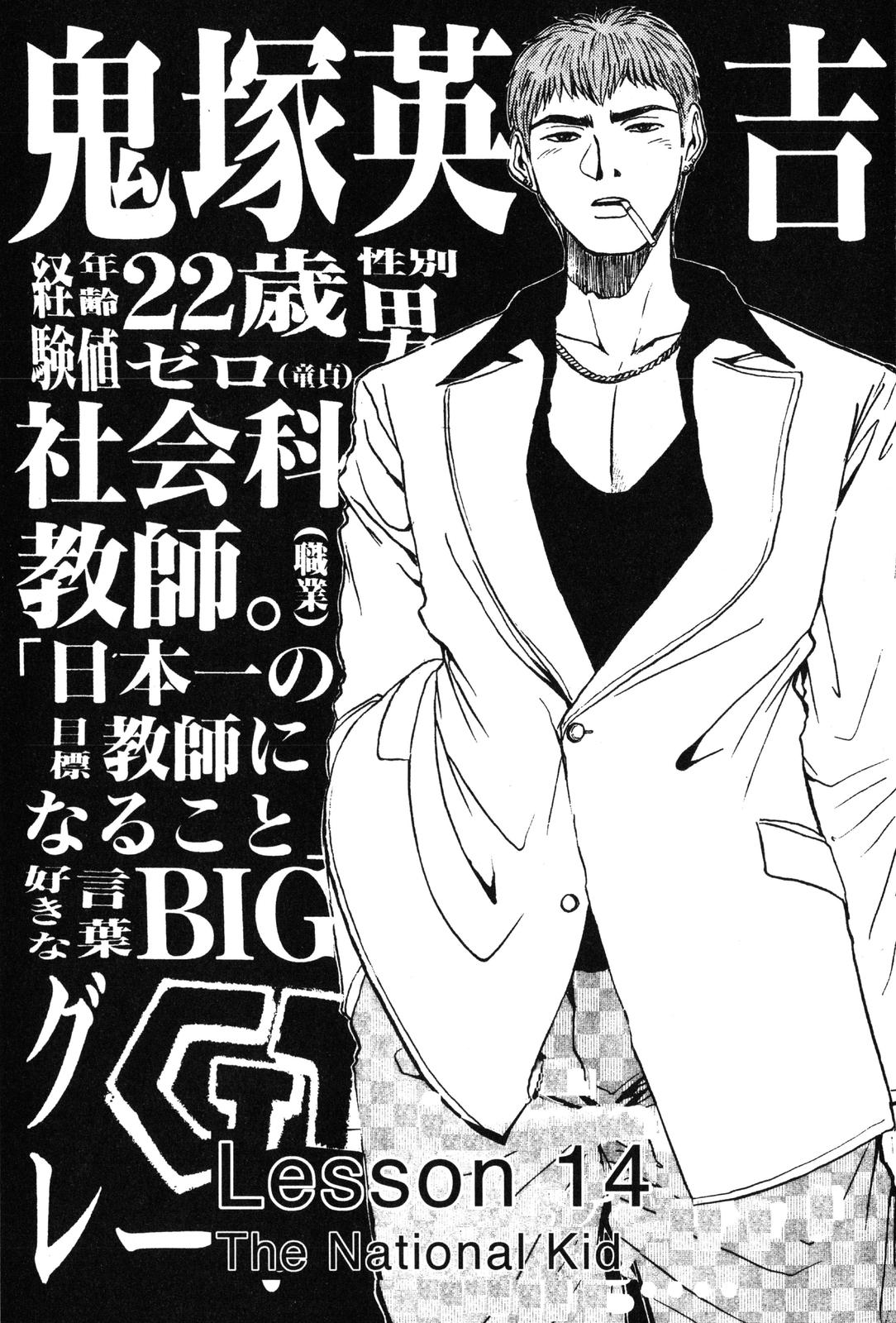 Read GTO - Great Teacher Onizuka Manga Online