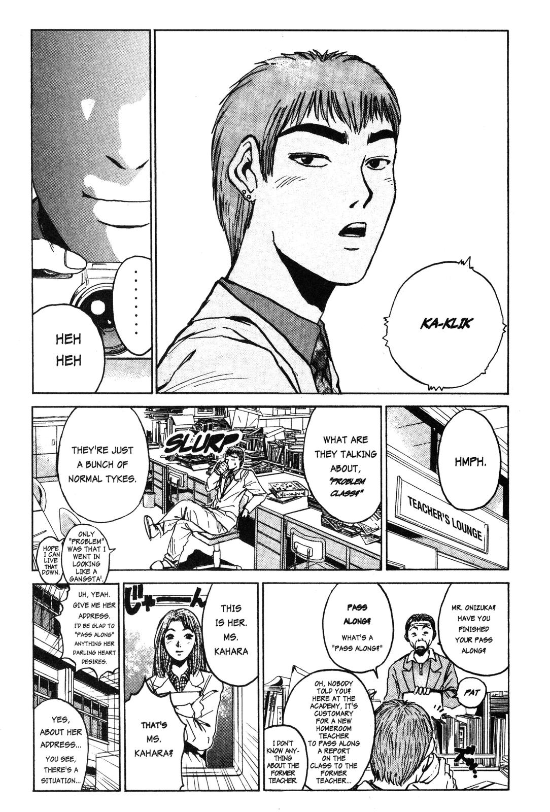 Read GTO - Great Teacher Onizuka Manga Online
