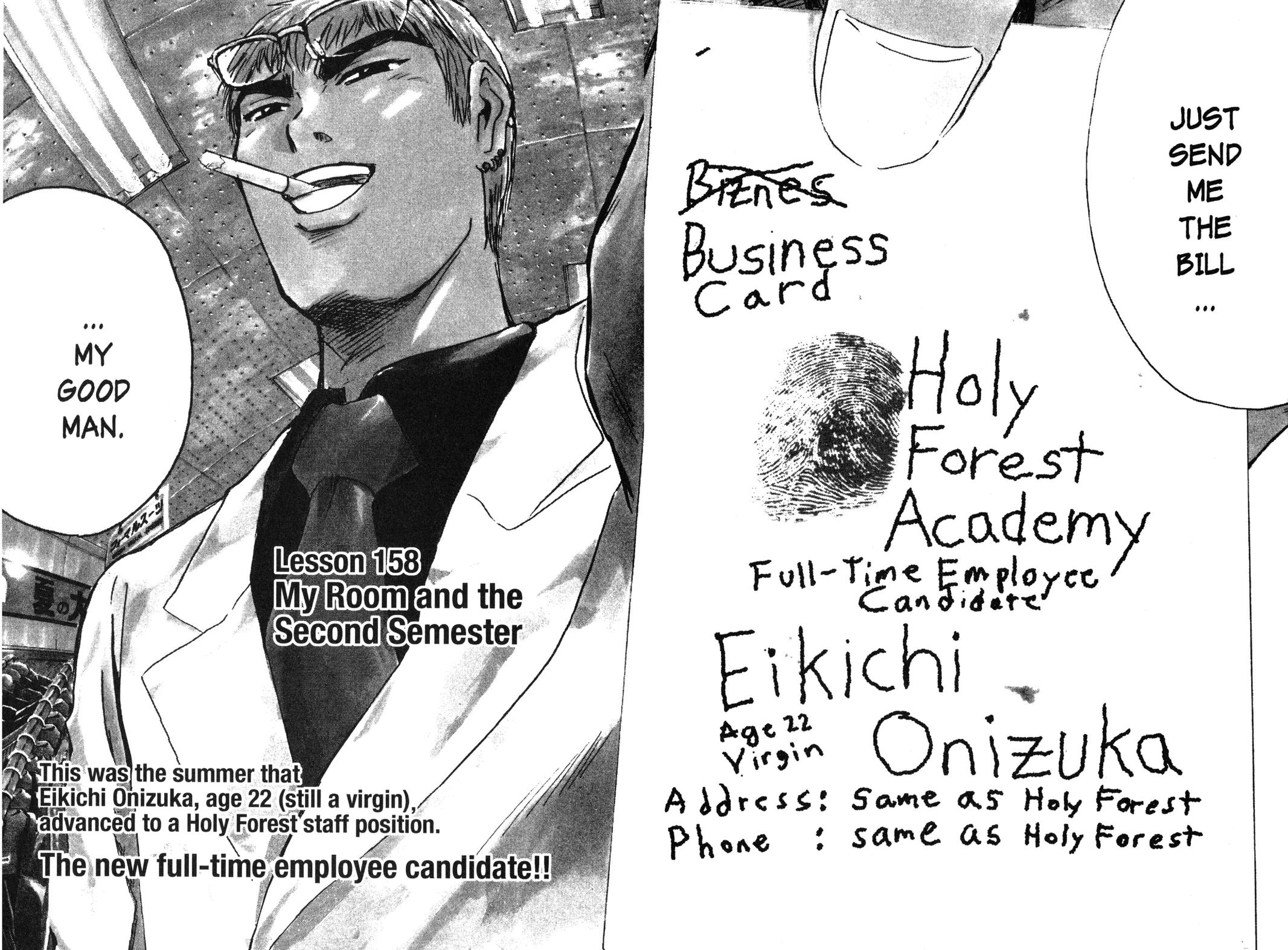 Read GTO - Great Teacher Onizuka Manga Online