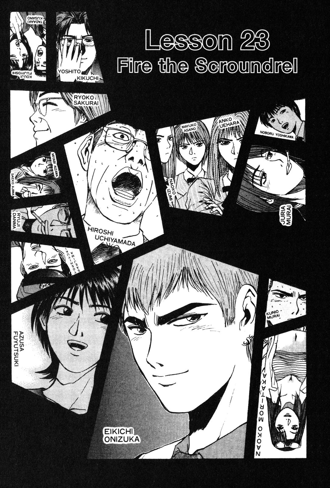Read GTO - Great Teacher Onizuka Manga Online