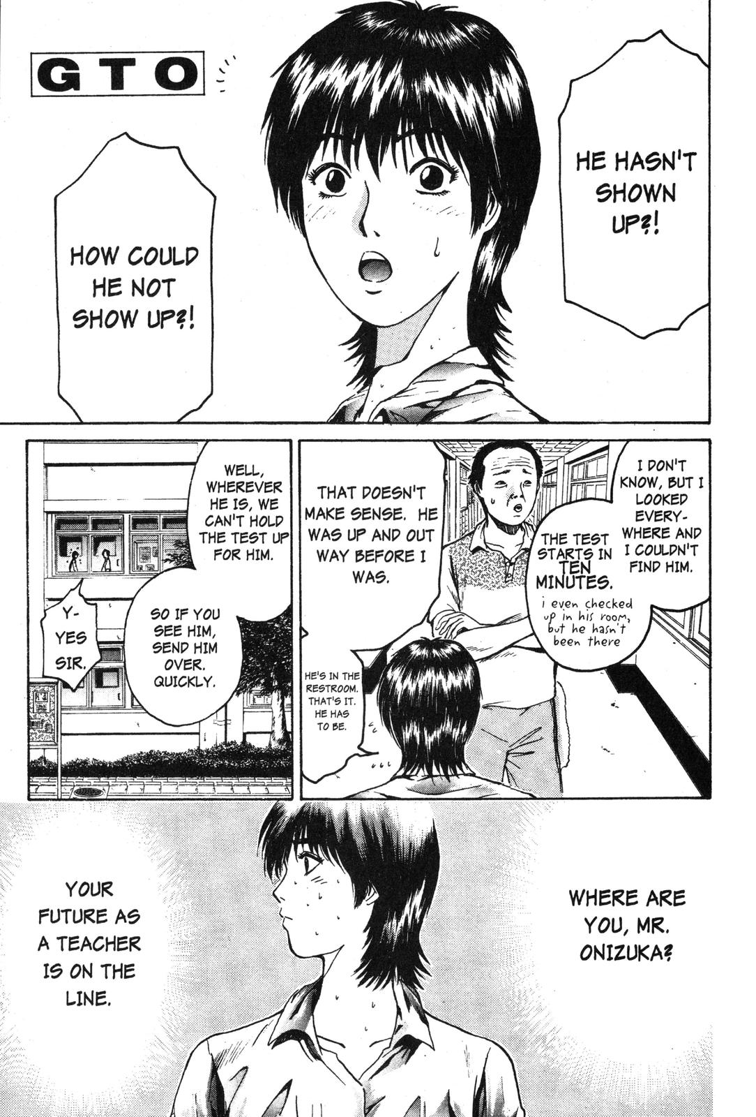 Read GTO - Great Teacher Onizuka Manga Online