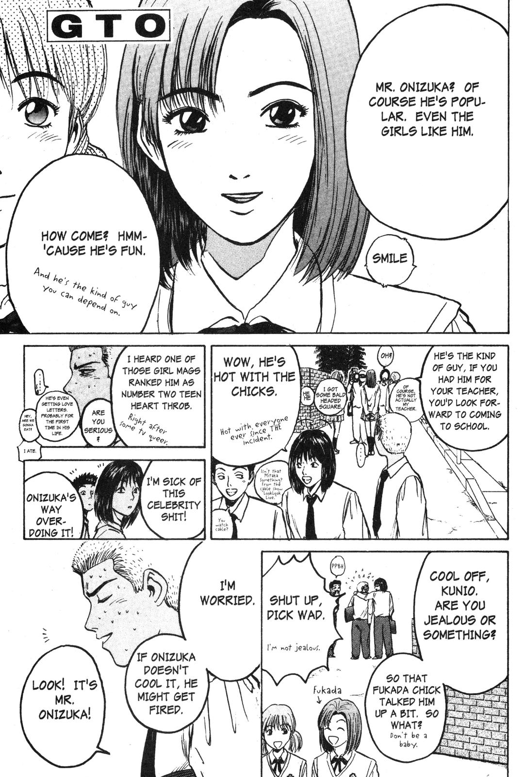 Read GTO - Great Teacher Onizuka Manga Online