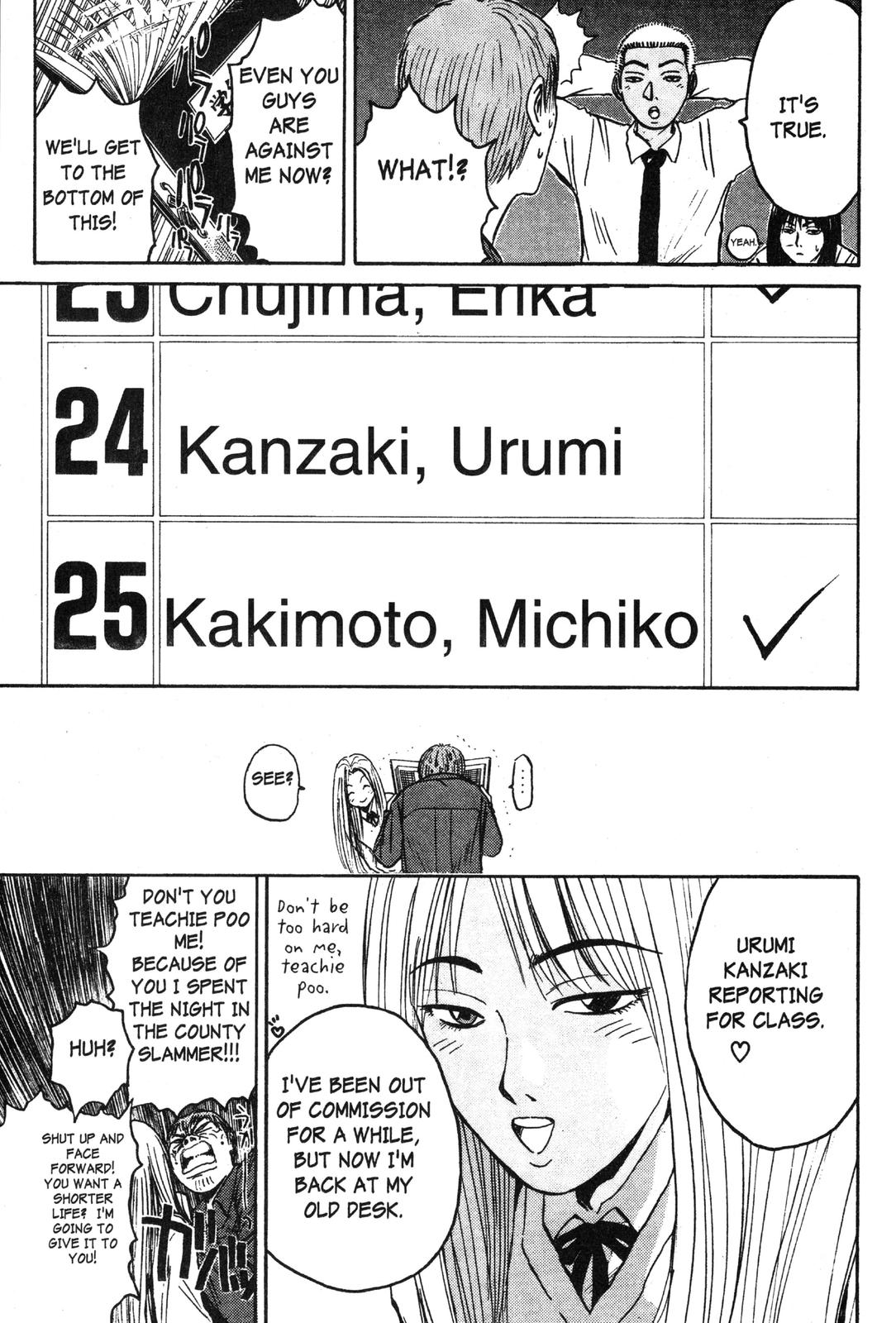 Read GTO - Great Teacher Onizuka Manga Online